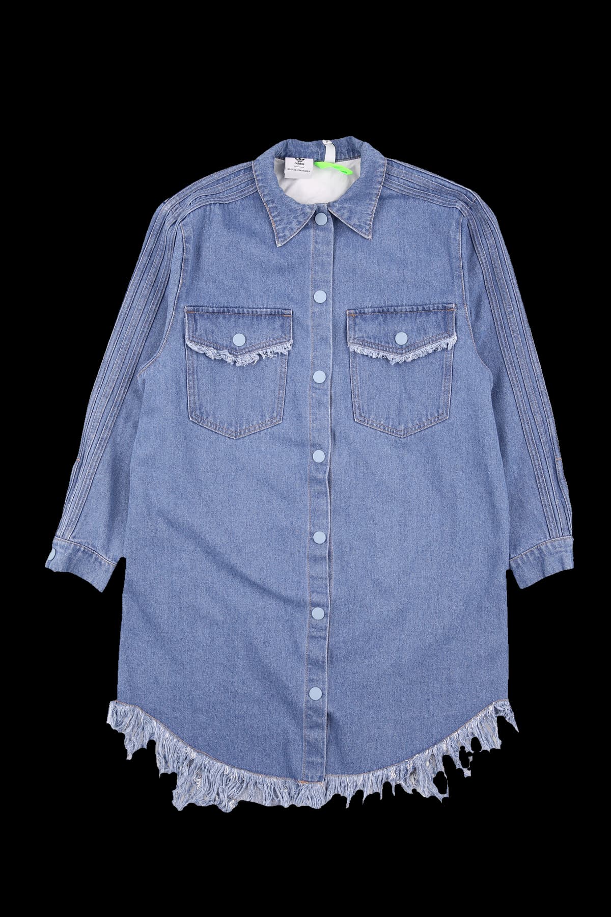 데님 셔츠 자켓