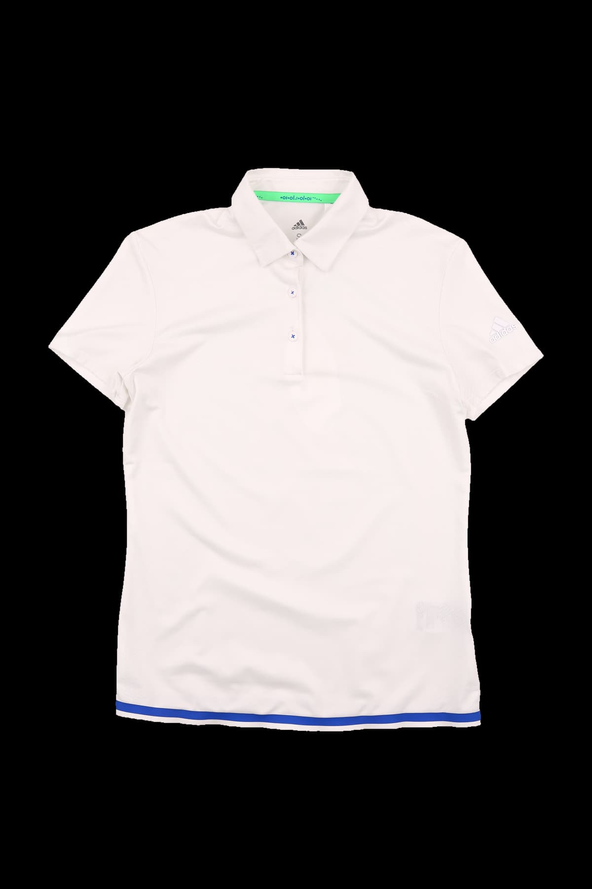 펀칭 카라 반팔 티셔츠