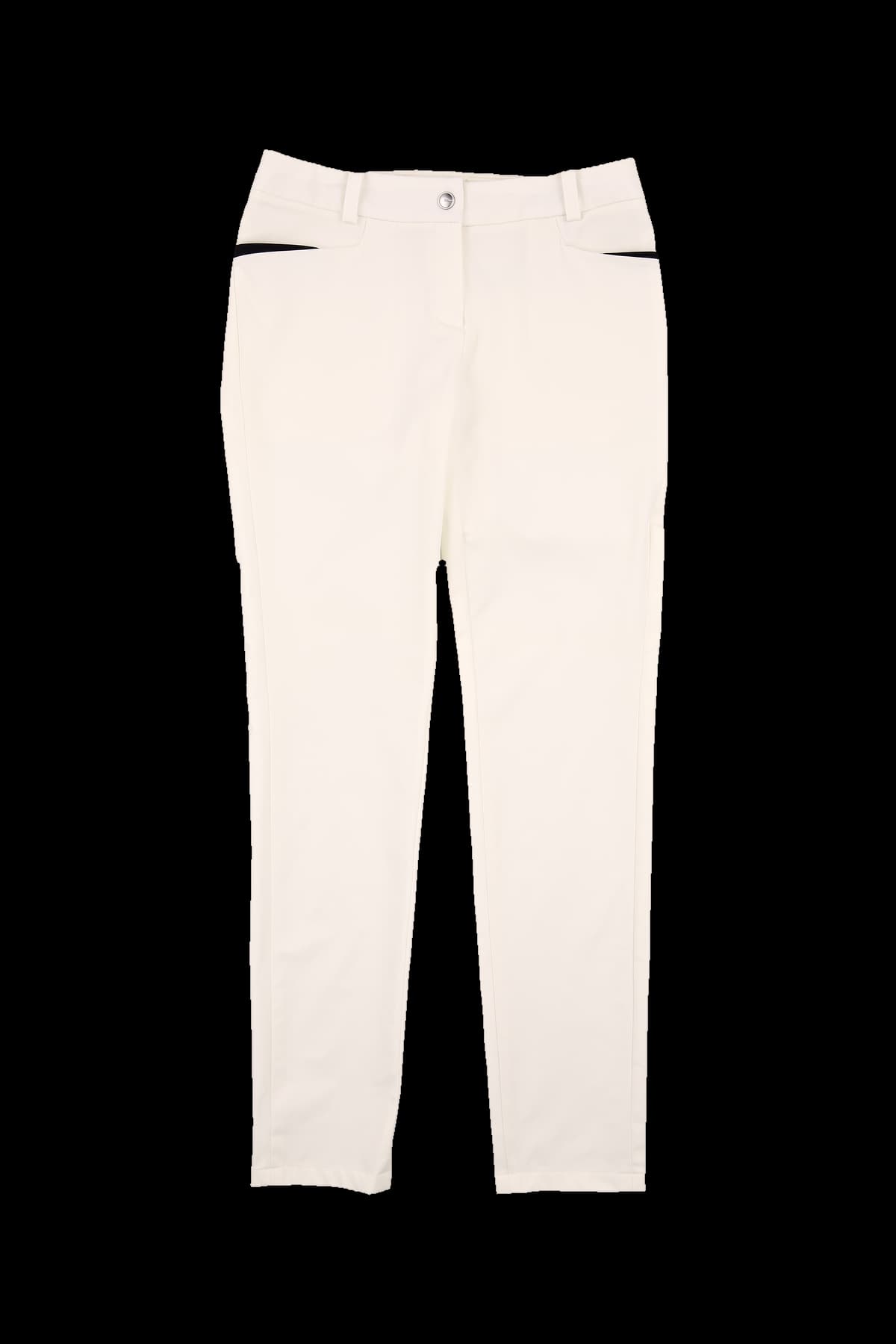 포켓 배색 팬츠