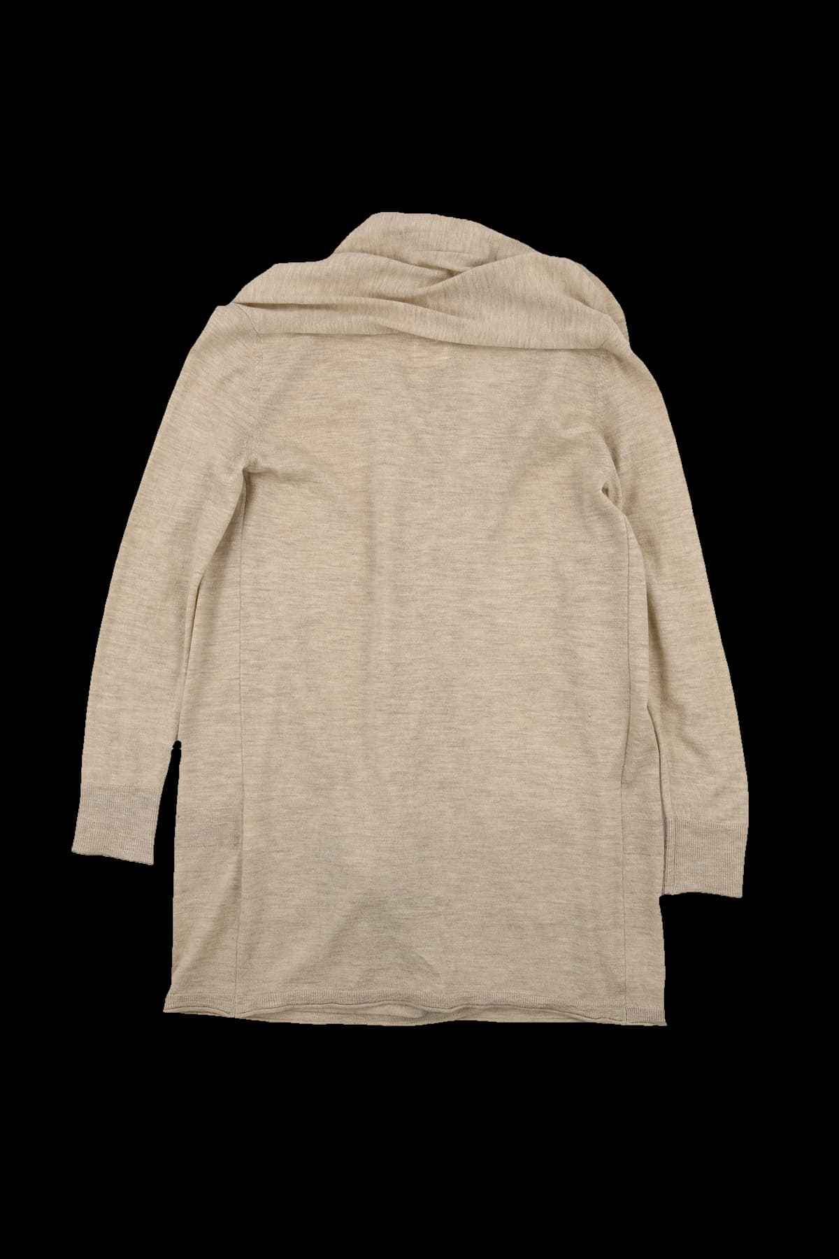 캐미미어 숄 가디건