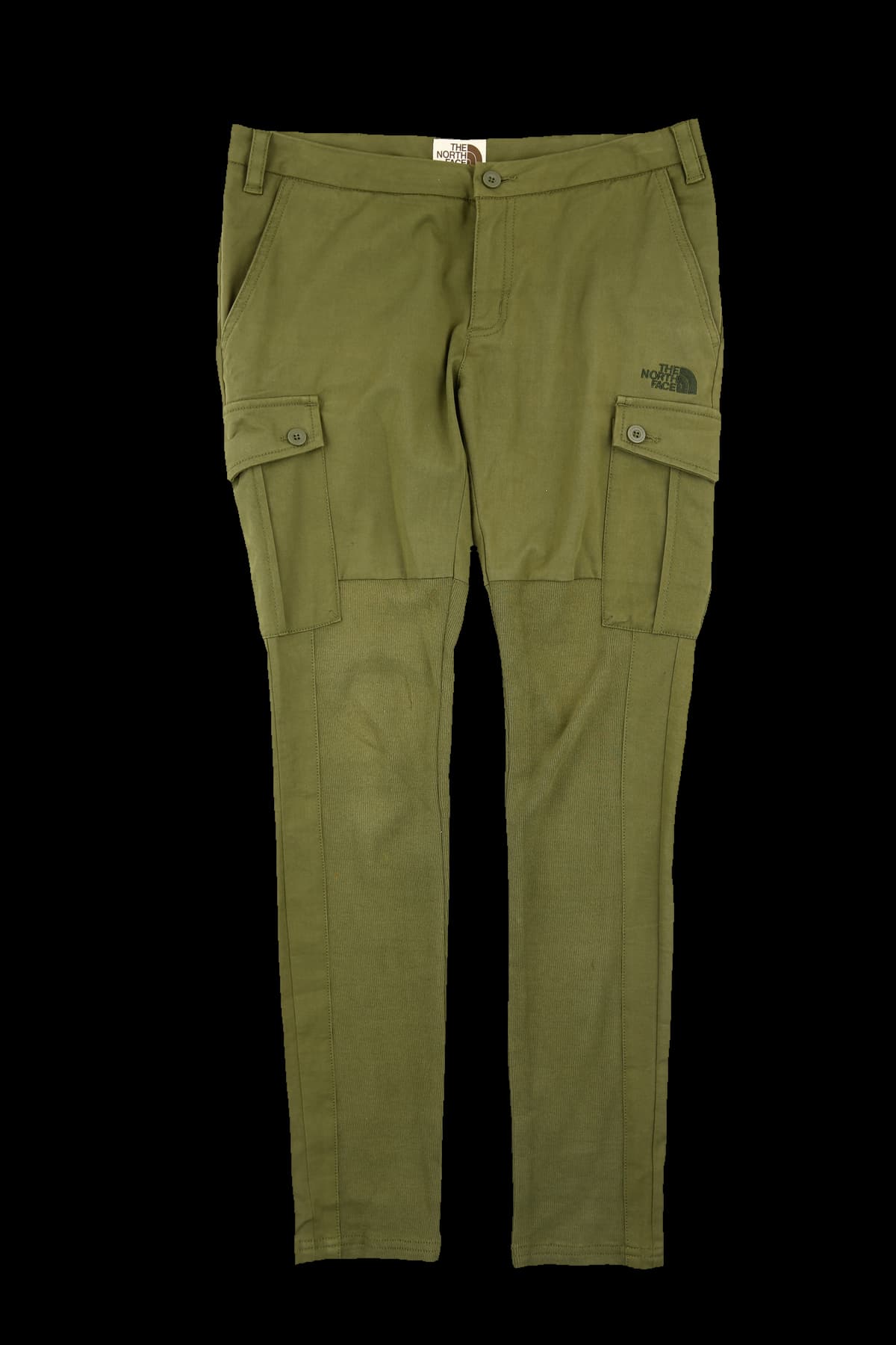 시보리 배색 팬츠