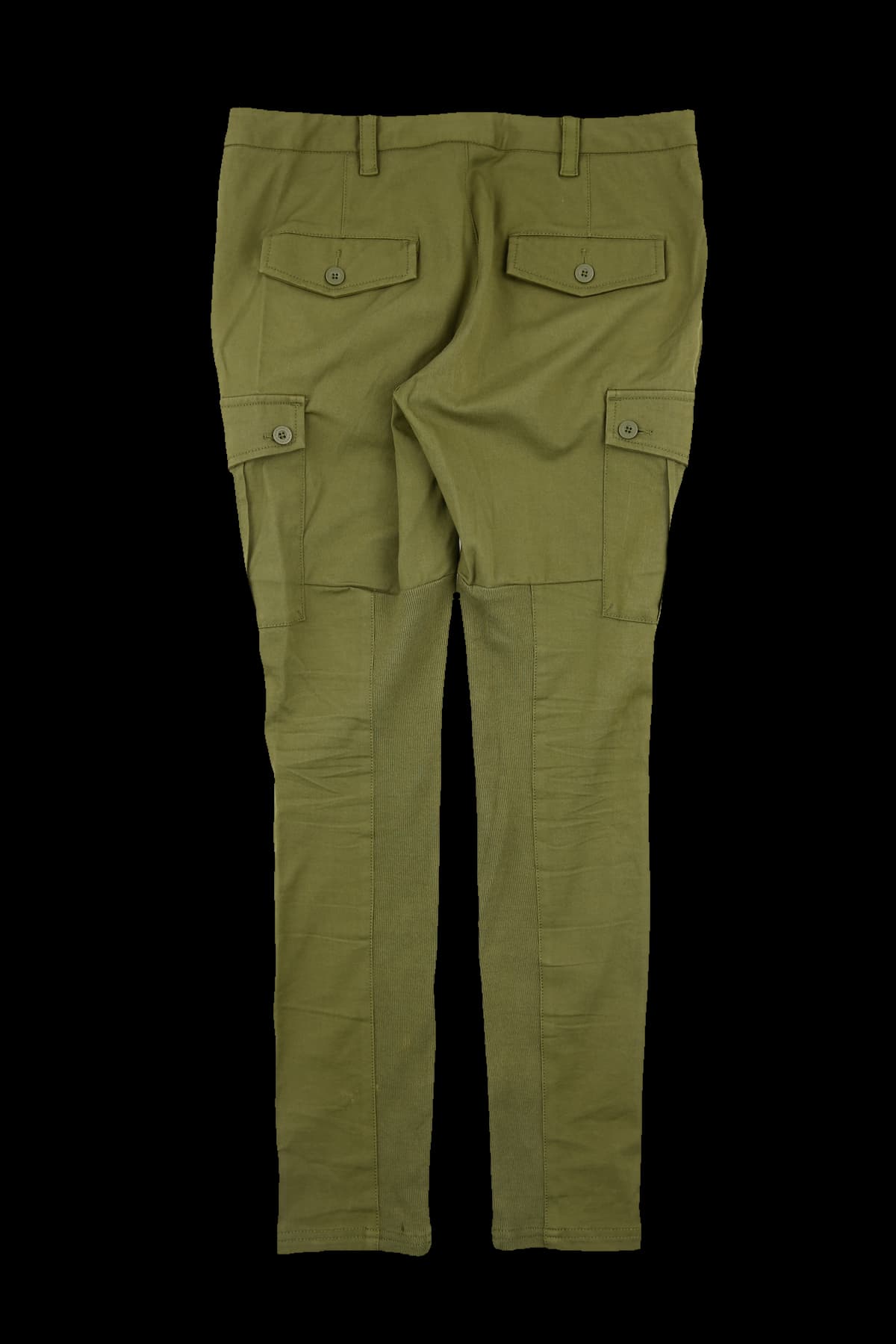 시보리 배색 팬츠