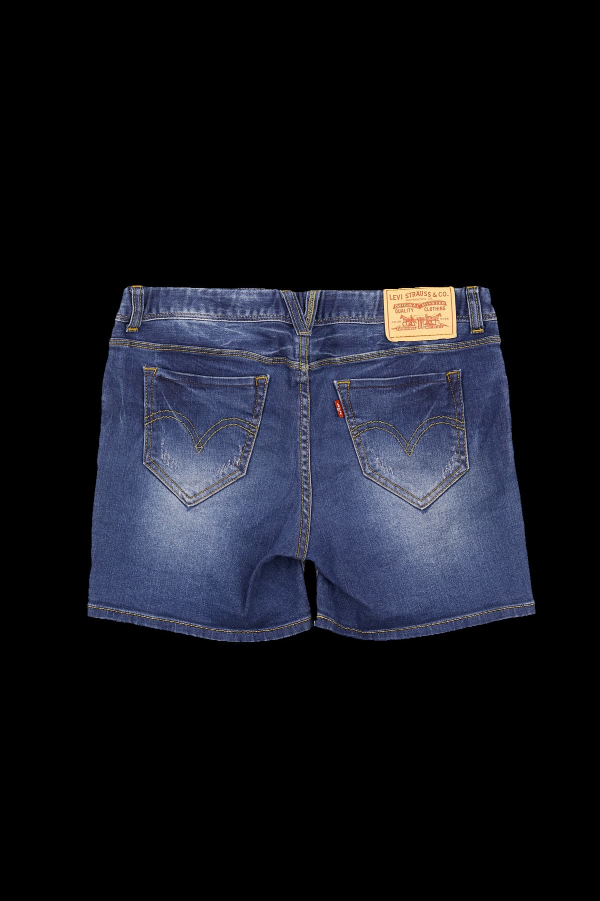 중청 데님 숏 팬츠