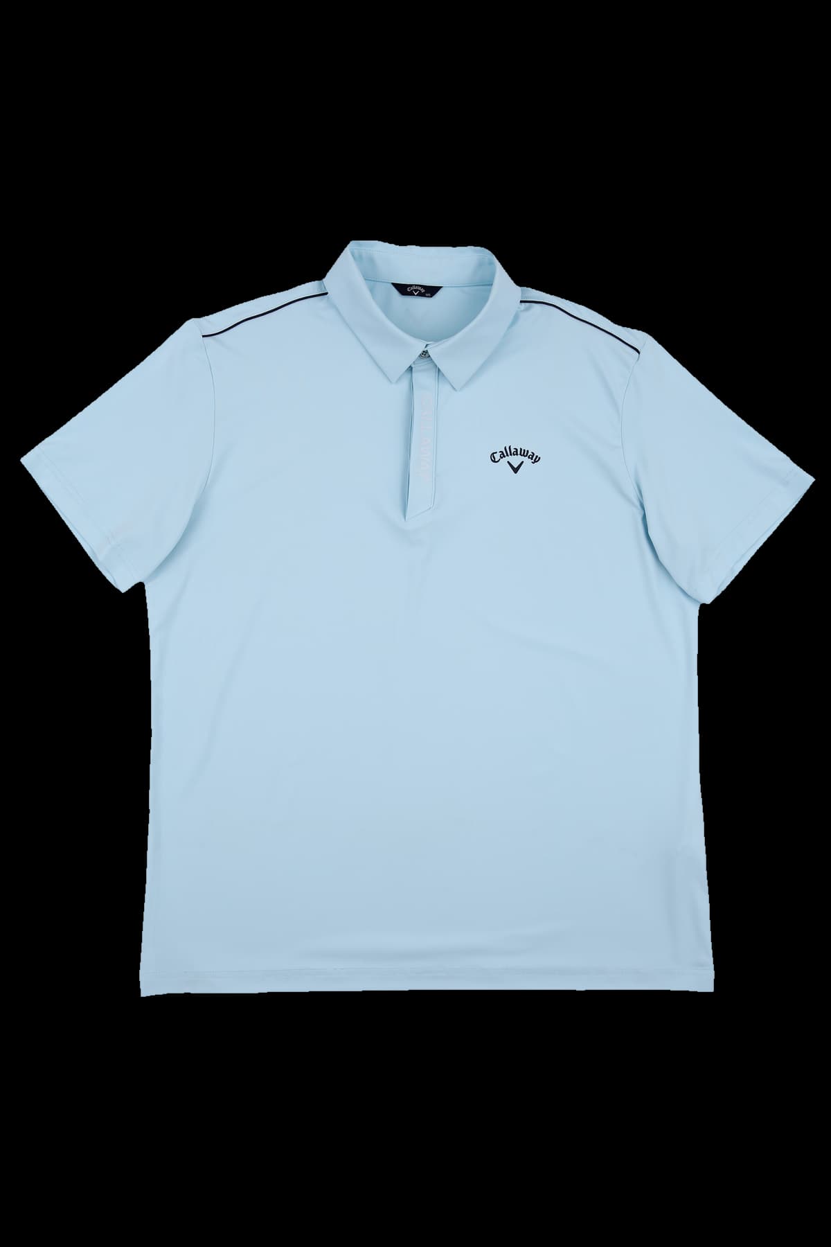 로고 카라 반팔 티셔츠