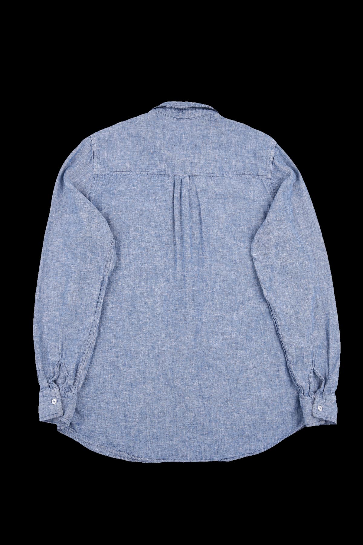 린넨 혼방 긴팔 셔츠