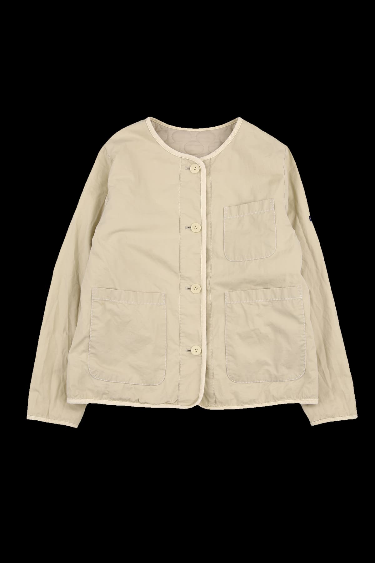 리버시블 퀼팅 자켓