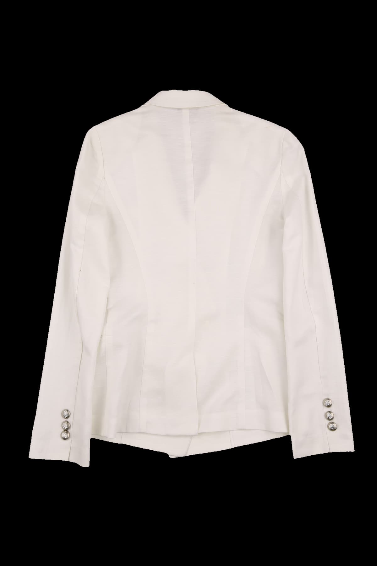 더블 버튼 린넨 자켓