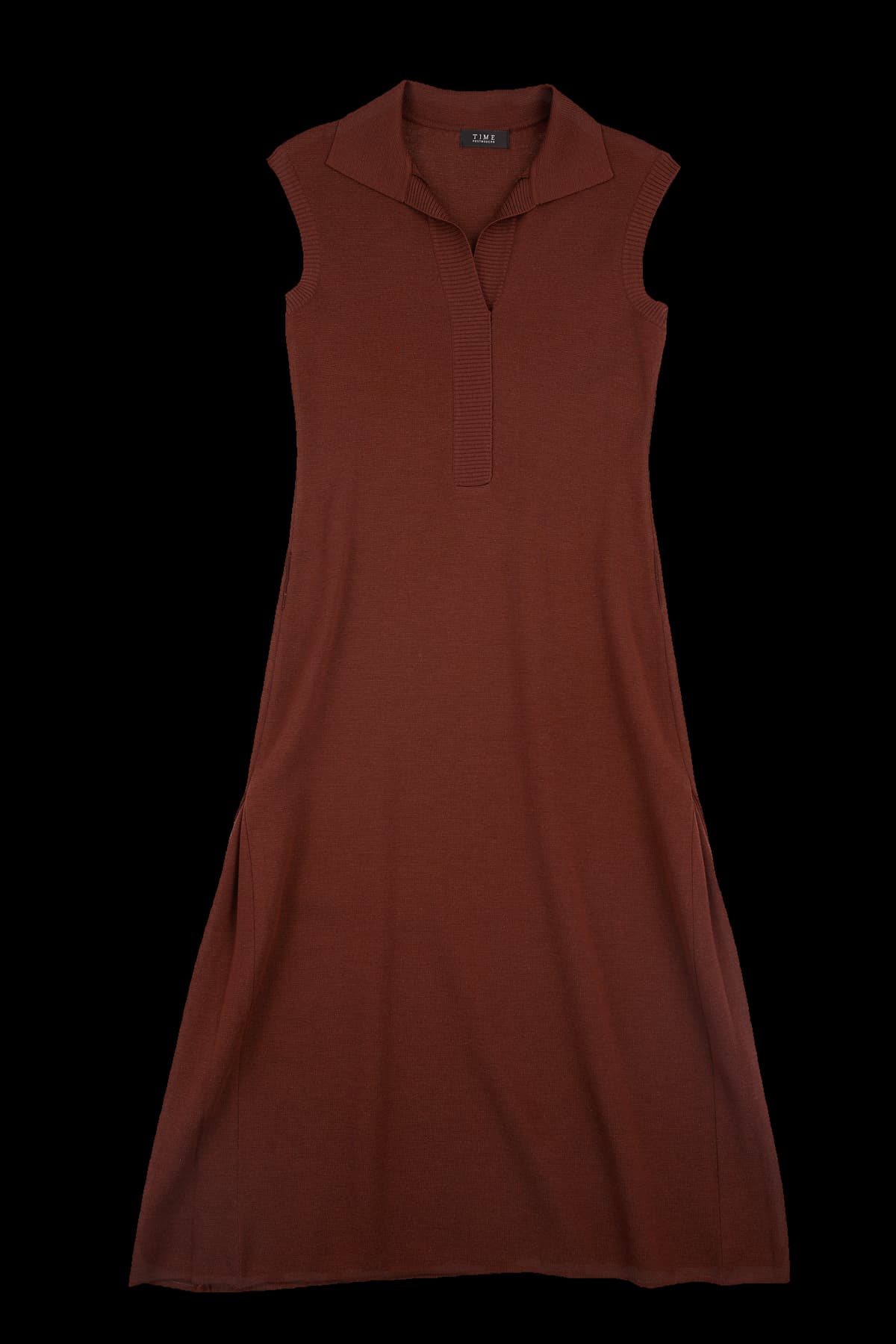 슬리브리스 롱 니트 원피스