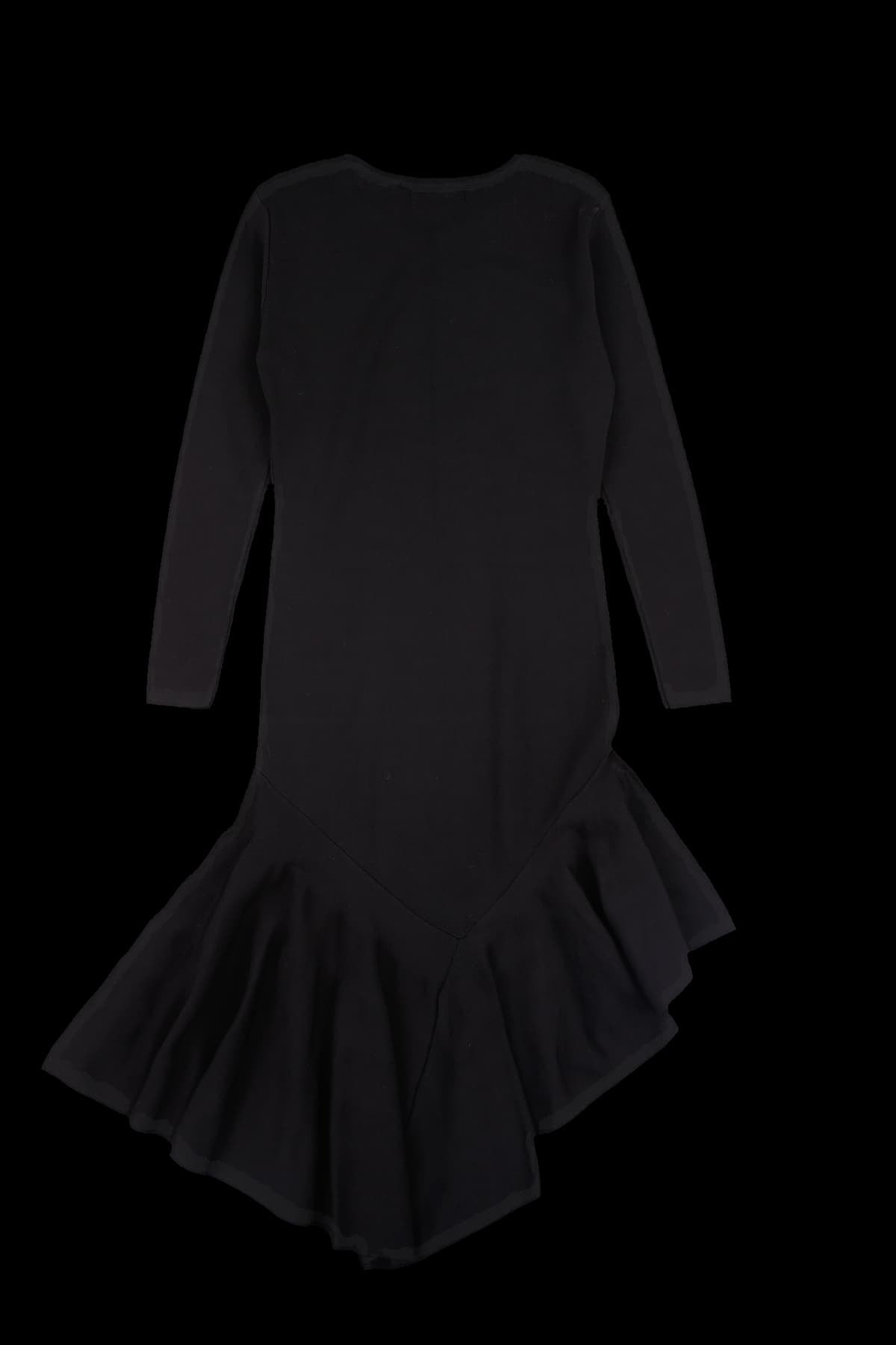 언발란스 니트 원피스