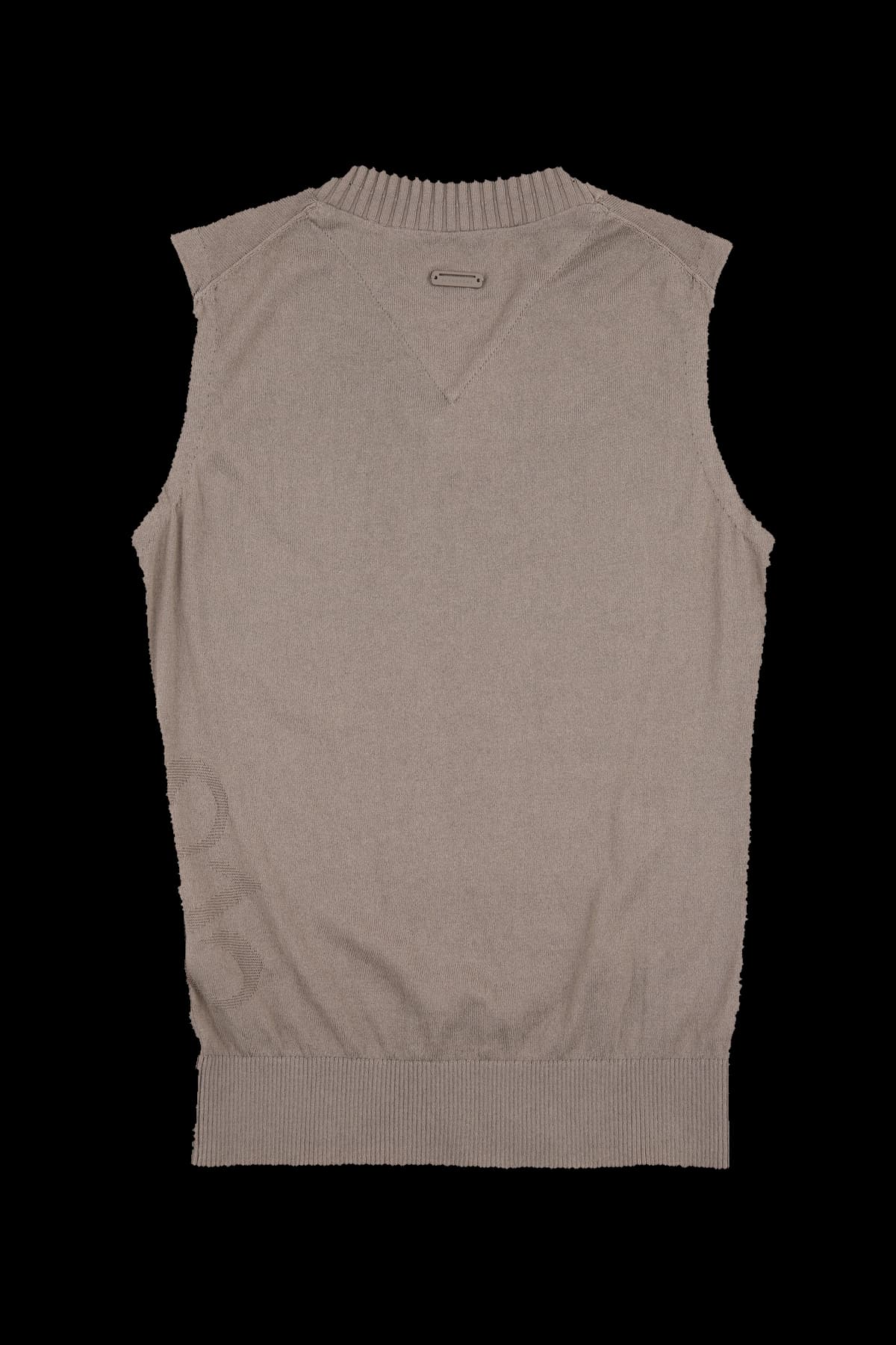 브이넥 버튼 니트