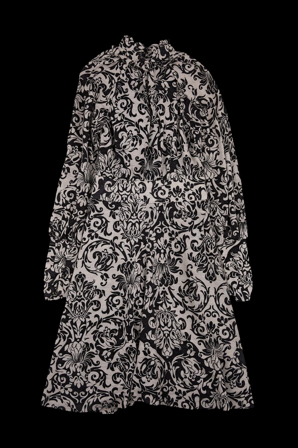 프릴 프린팅 원피스