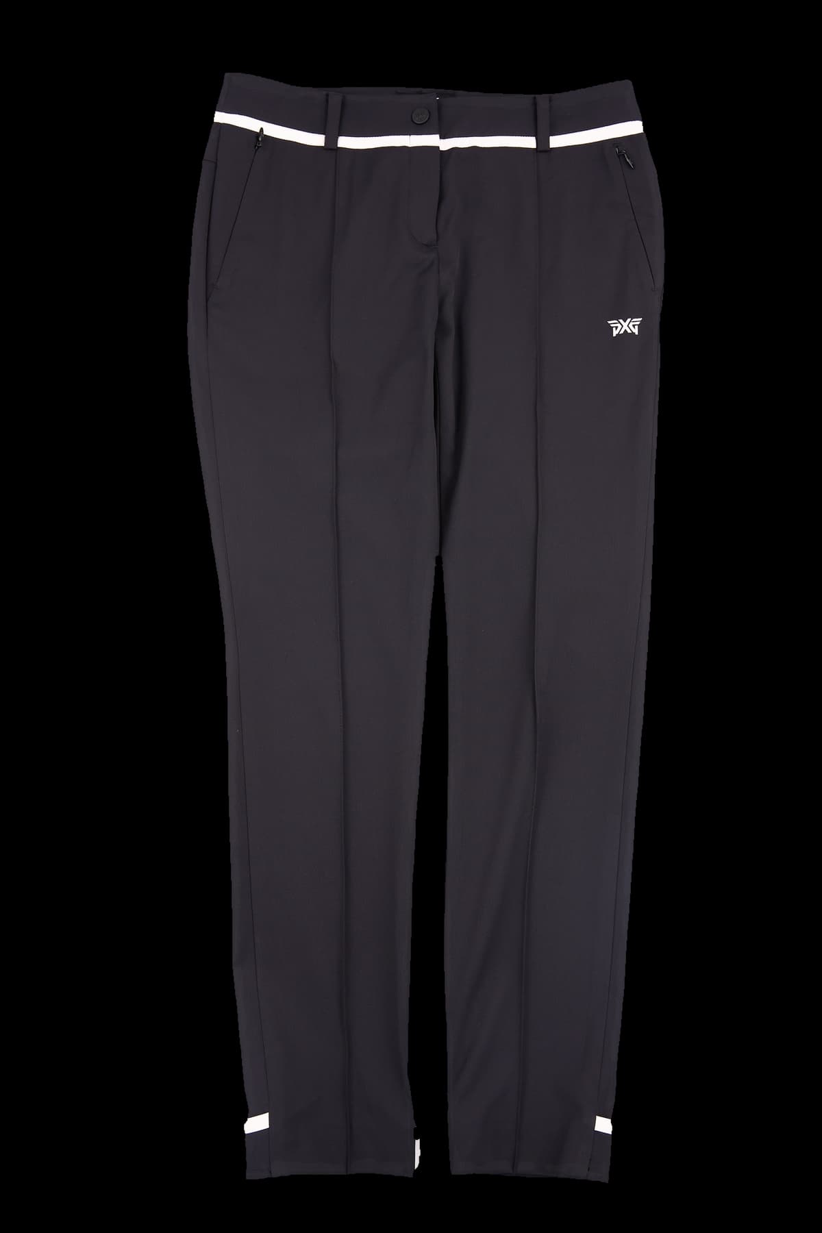 배색 라인 롱팬츠