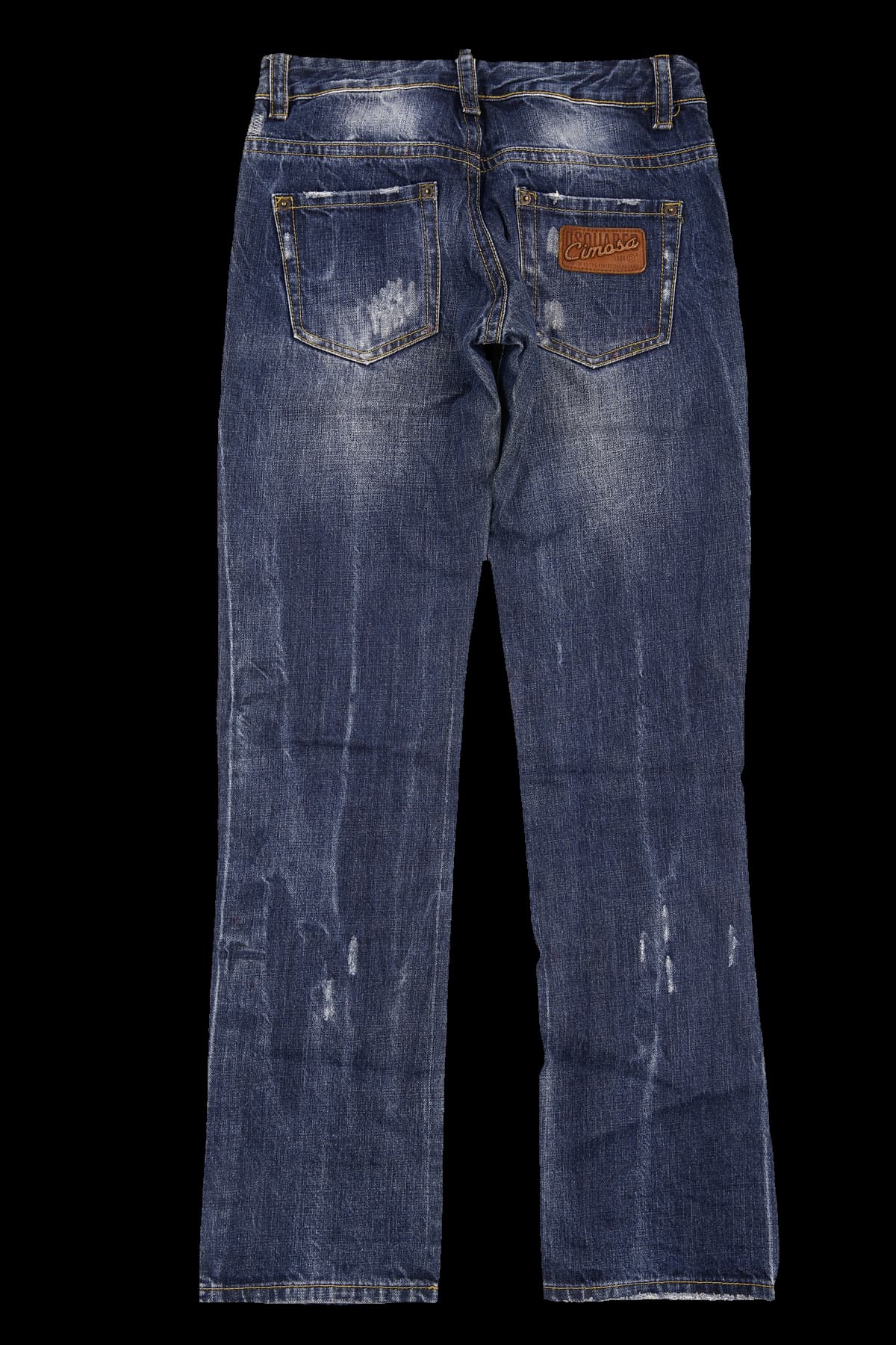 데미지 브러쉬 중청 데님