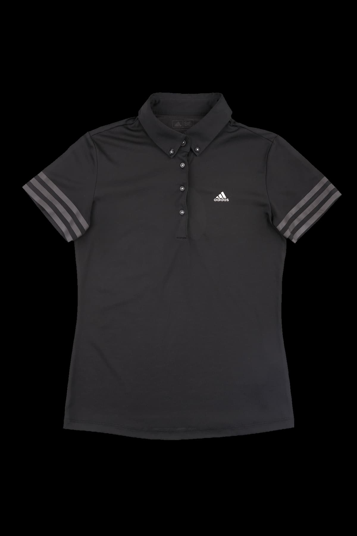 배색라인 카라 티셔츠