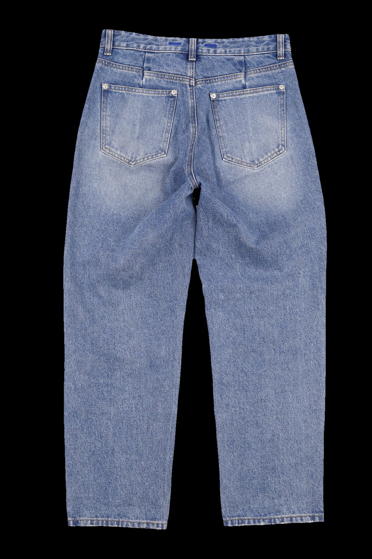 워싱 데님 롱팬츠