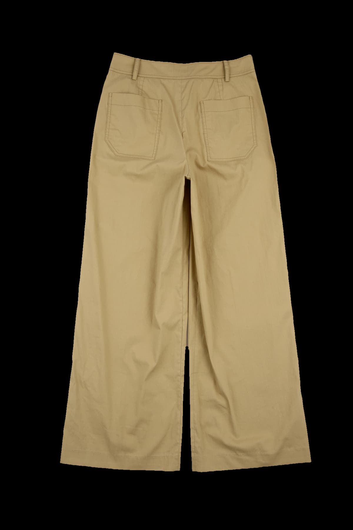 코튼 와이드 롱팬츠