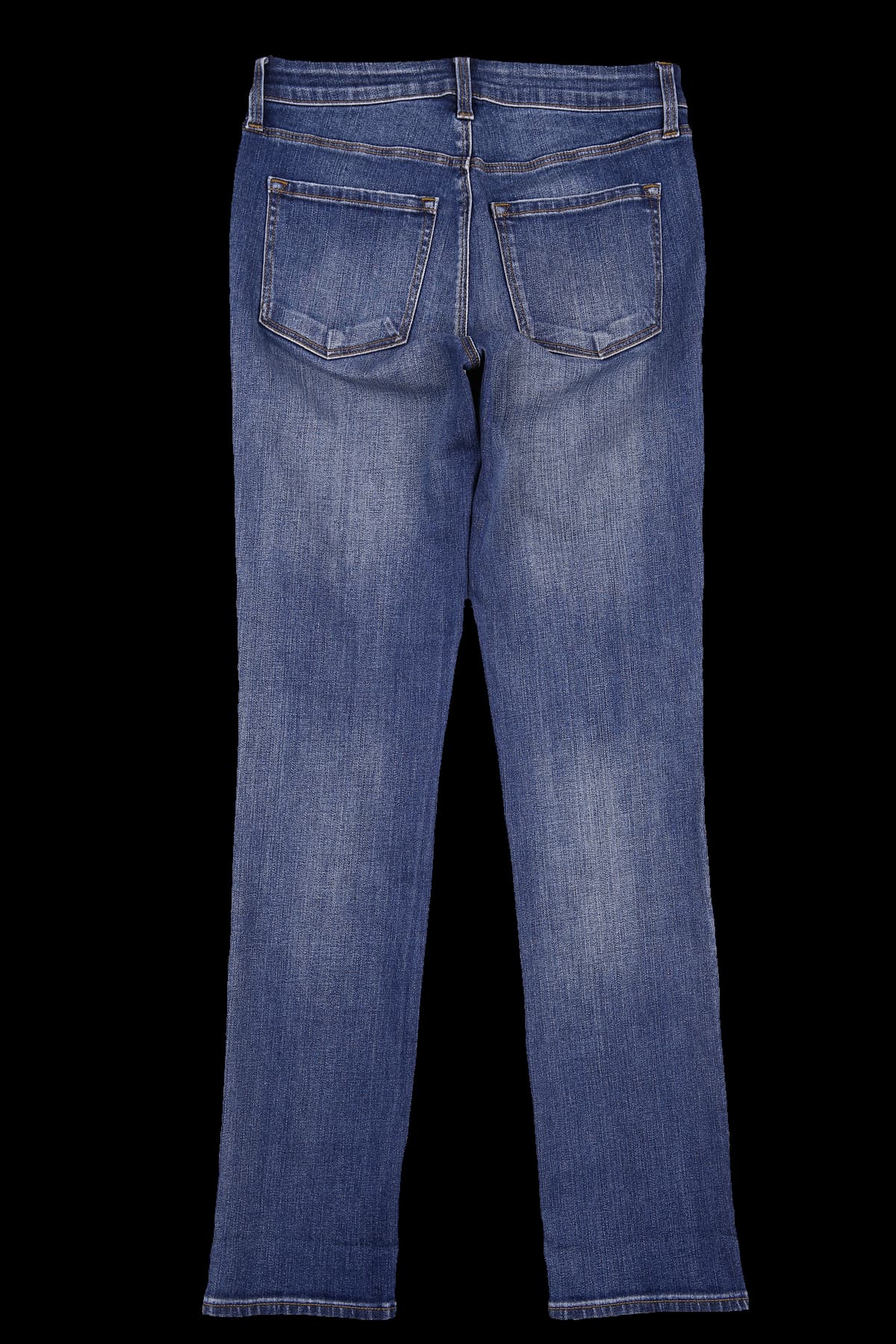 워싱 데님 롱팬츠