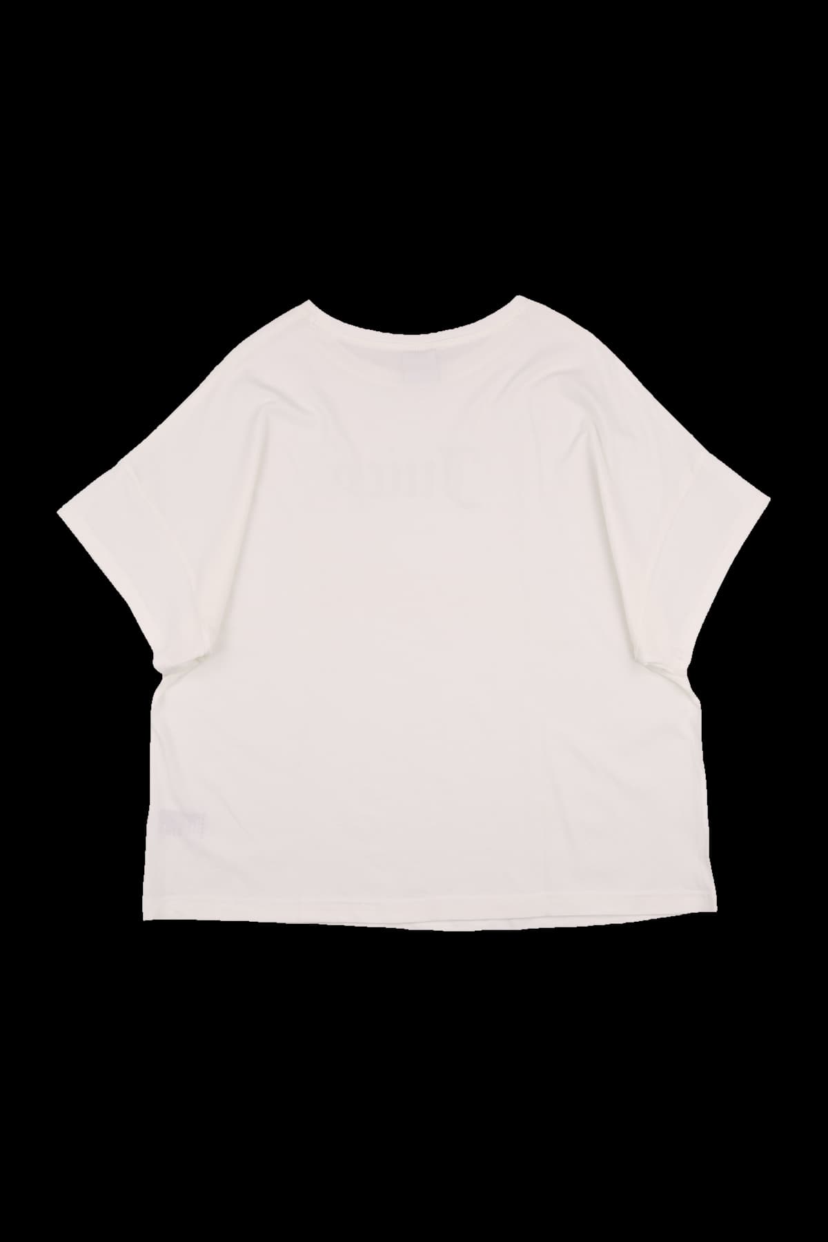 큐빅 로고 반팔 티셔츠