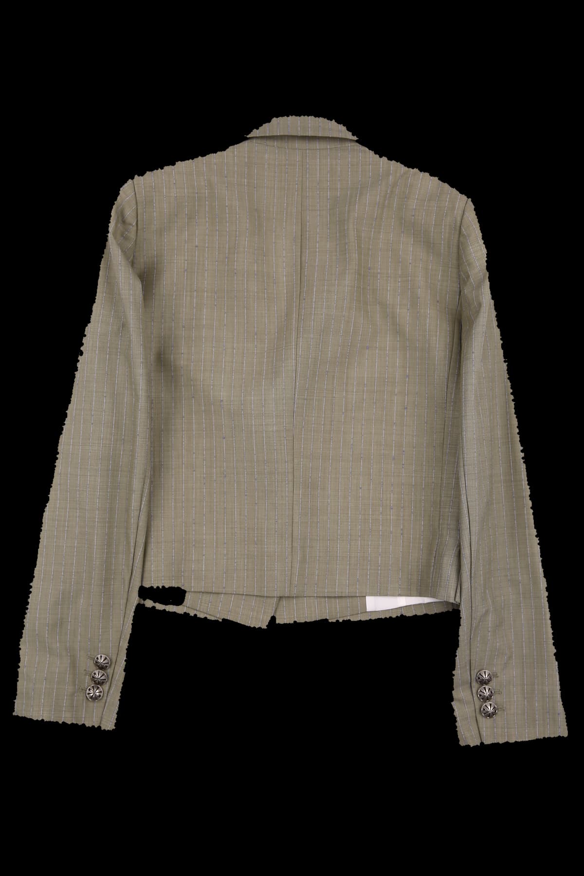 자수 스트라이프 재킷