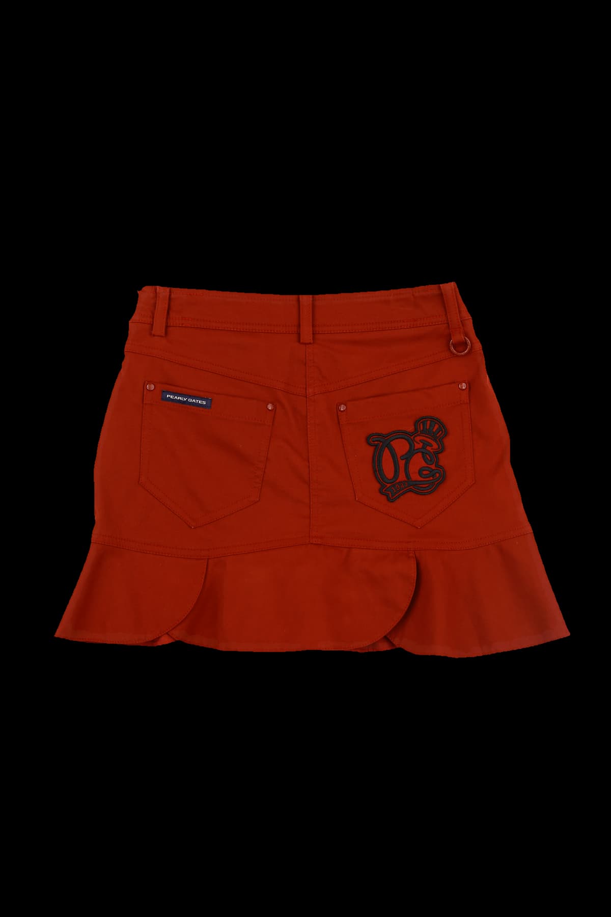 단추 포켓 스커트