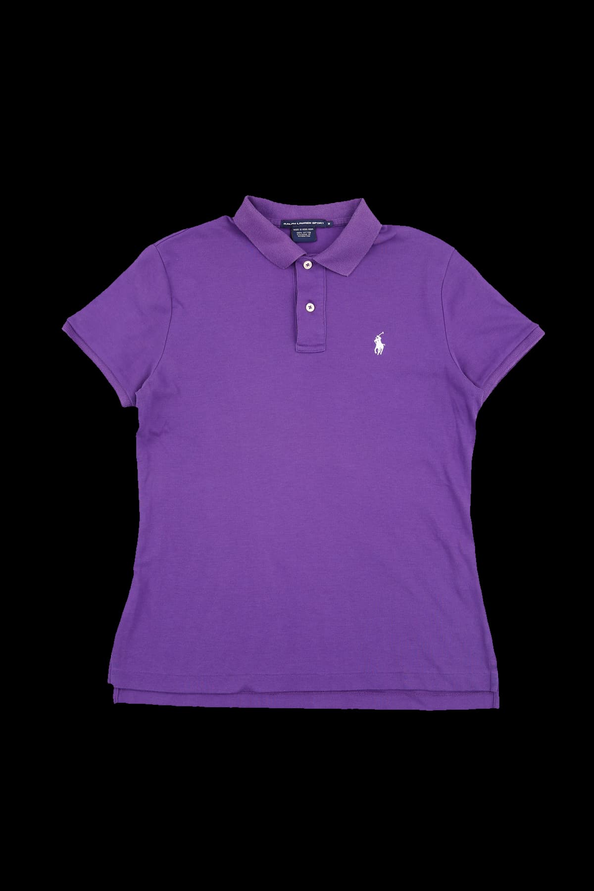 로고 반팔 카라 티셔츠