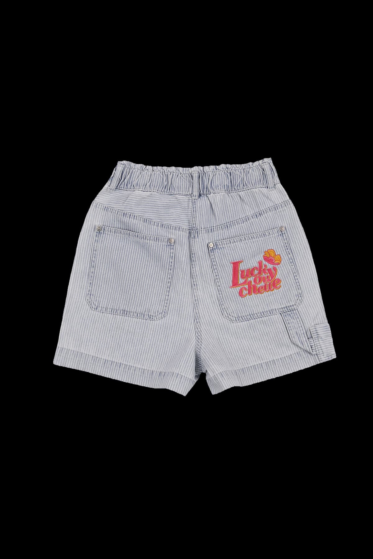 스트라이프 포켓 반바지