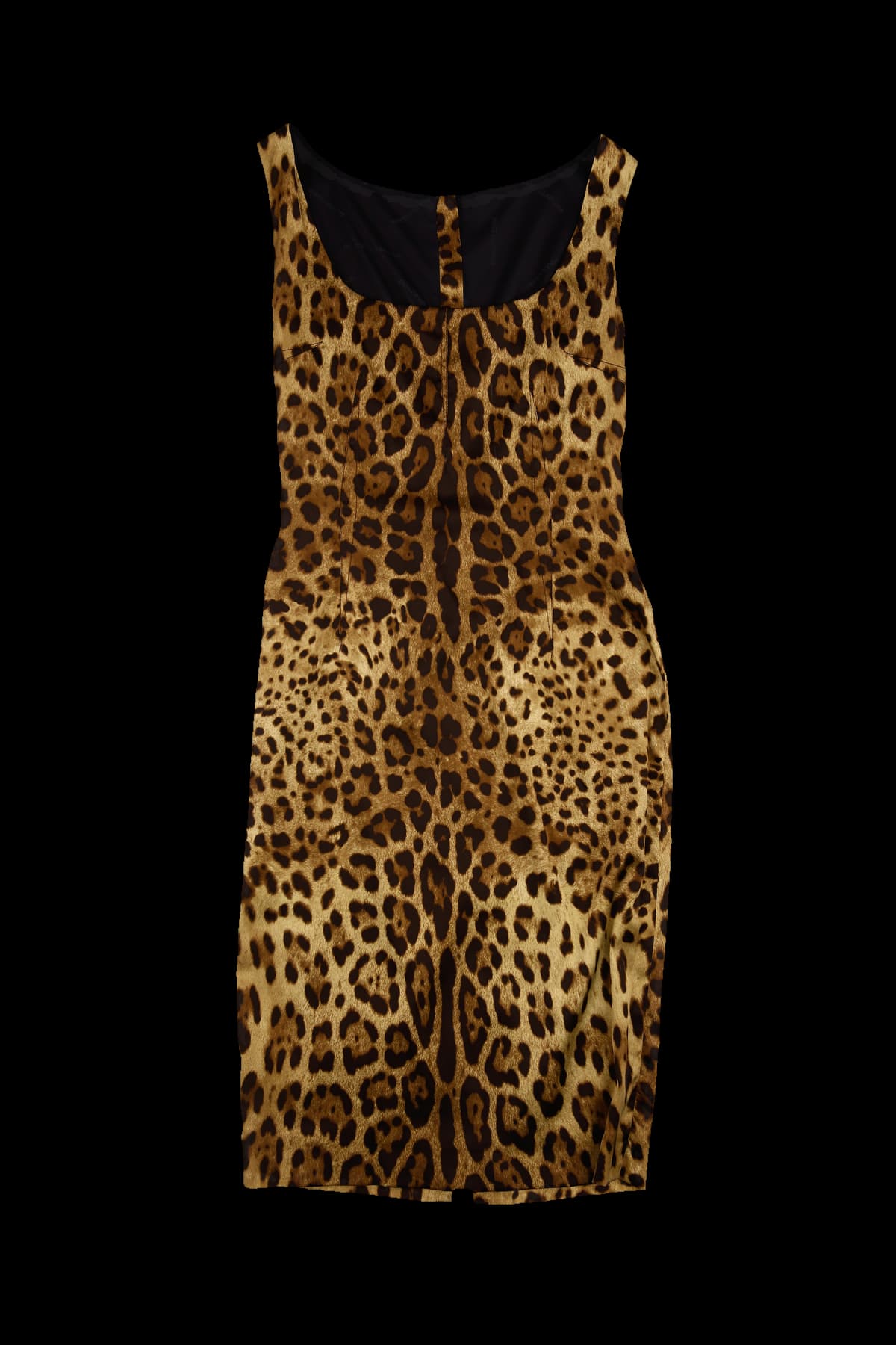 레오파드 슬리브리스 원피스