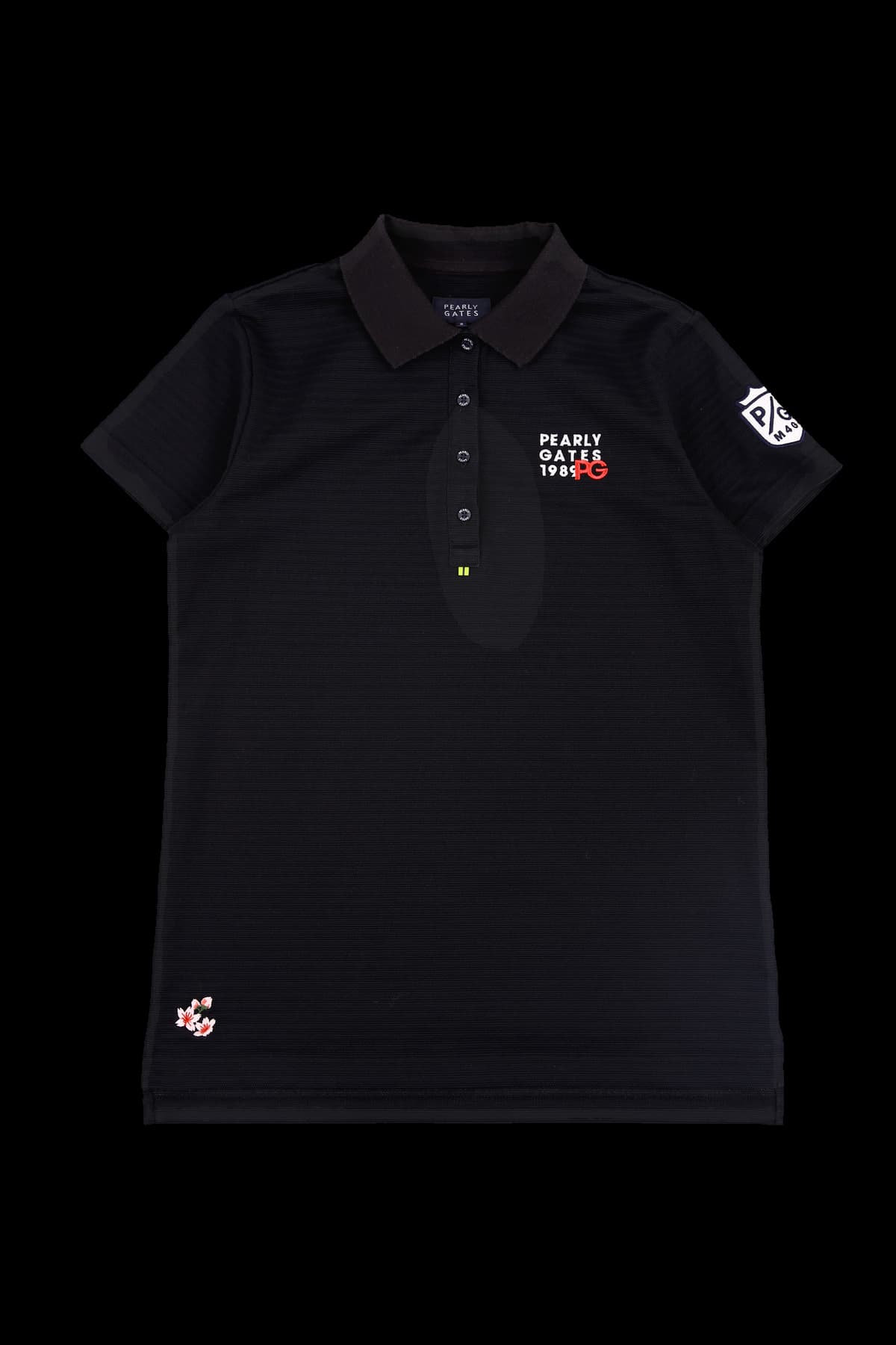 자수 스트라이프 카라티