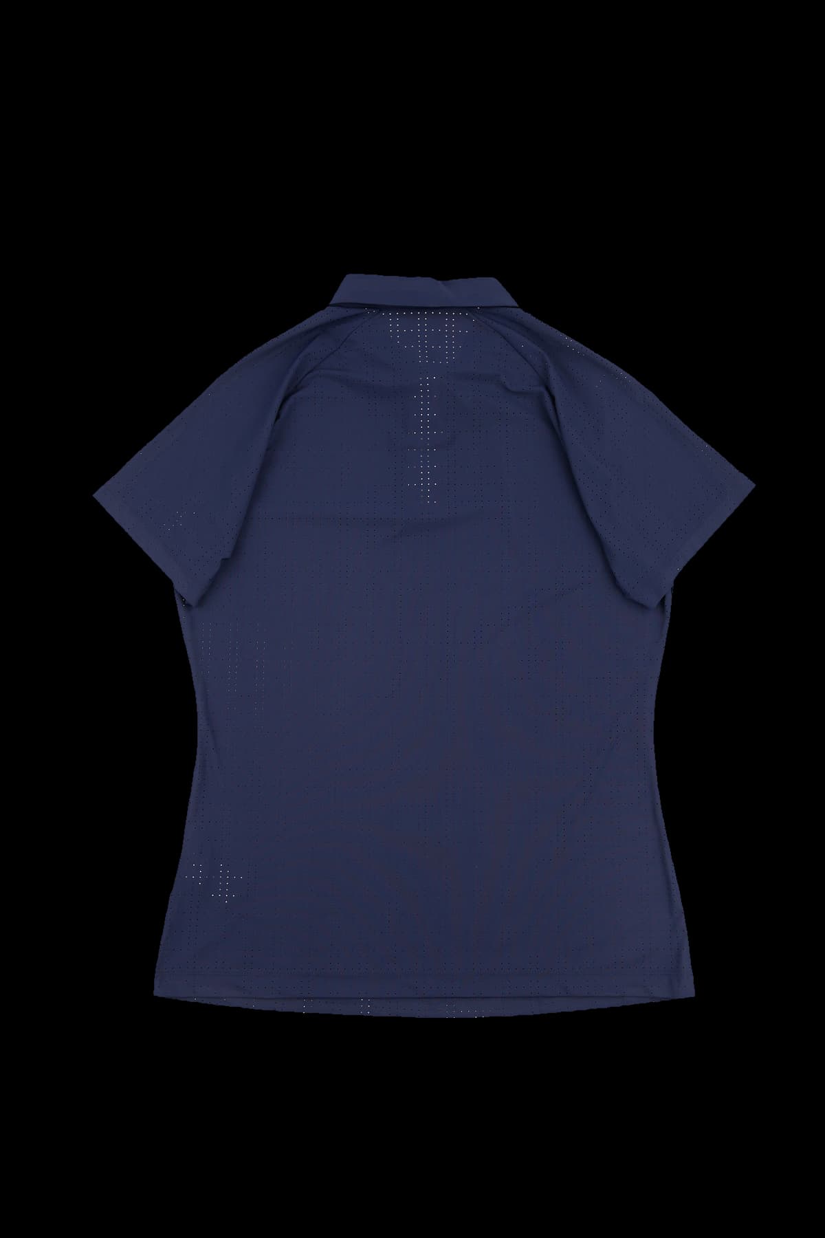 펀칭 카라 반팔 티셔츠