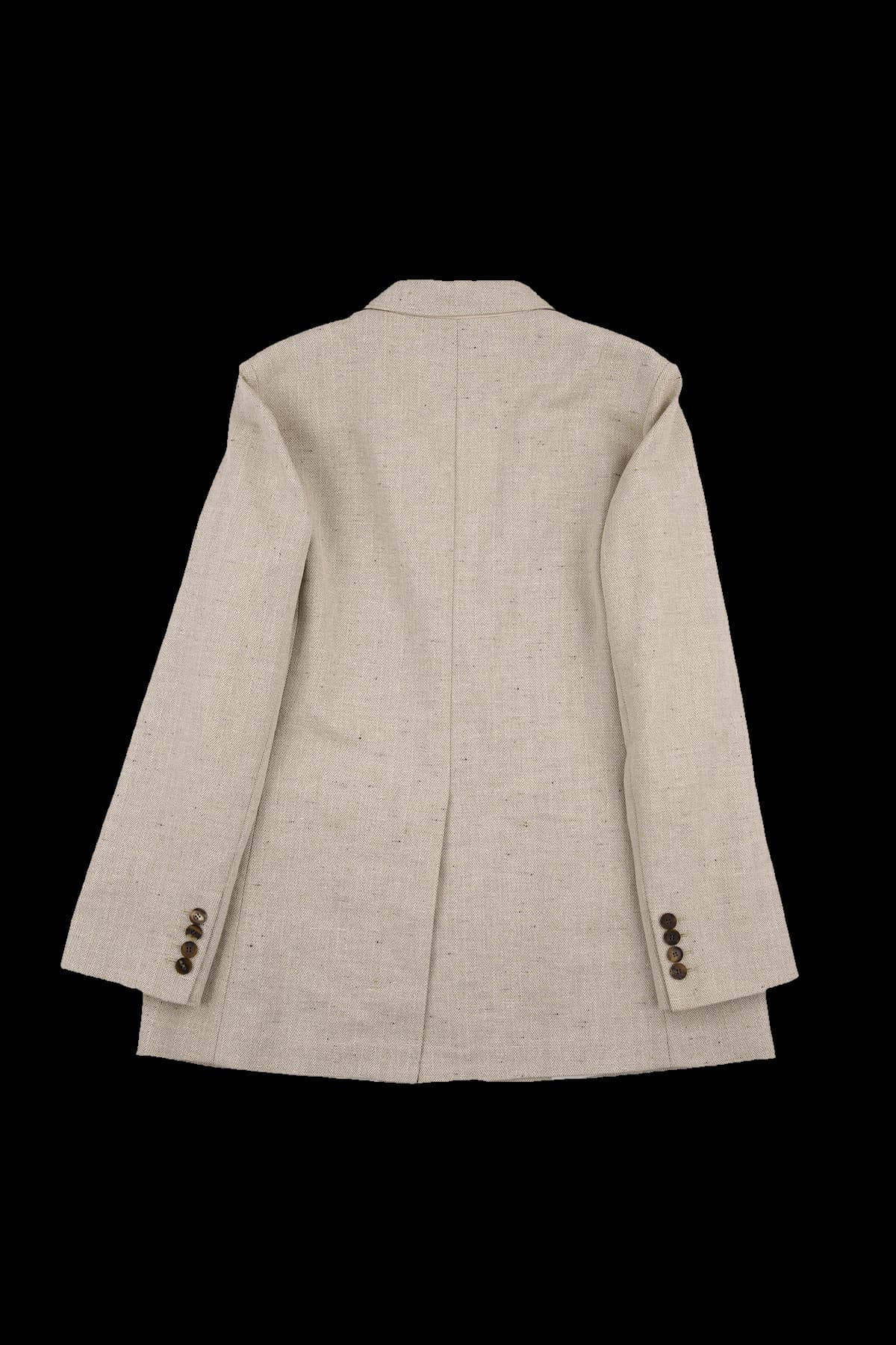 트위드 헤링본 자켓