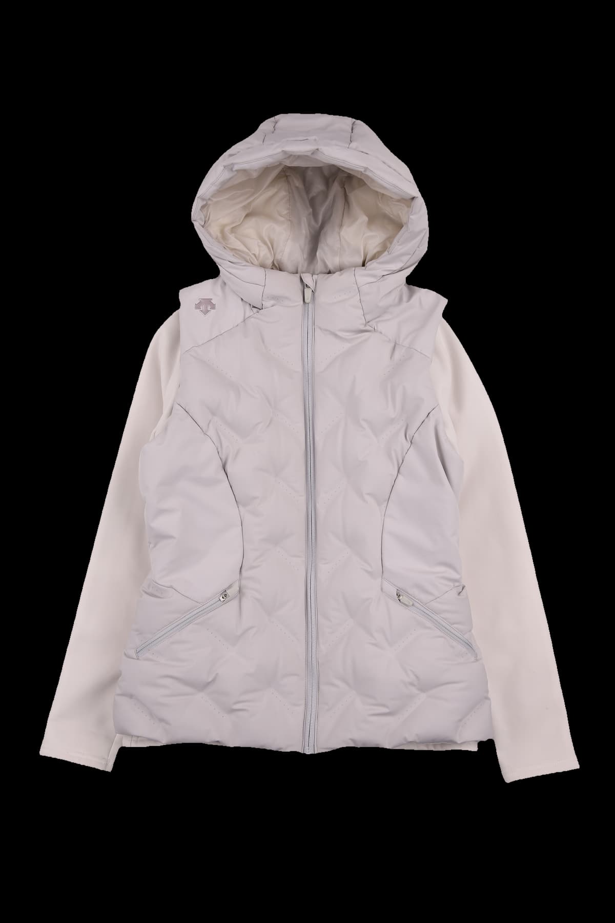 긴팔 조끼 일체형 패딩