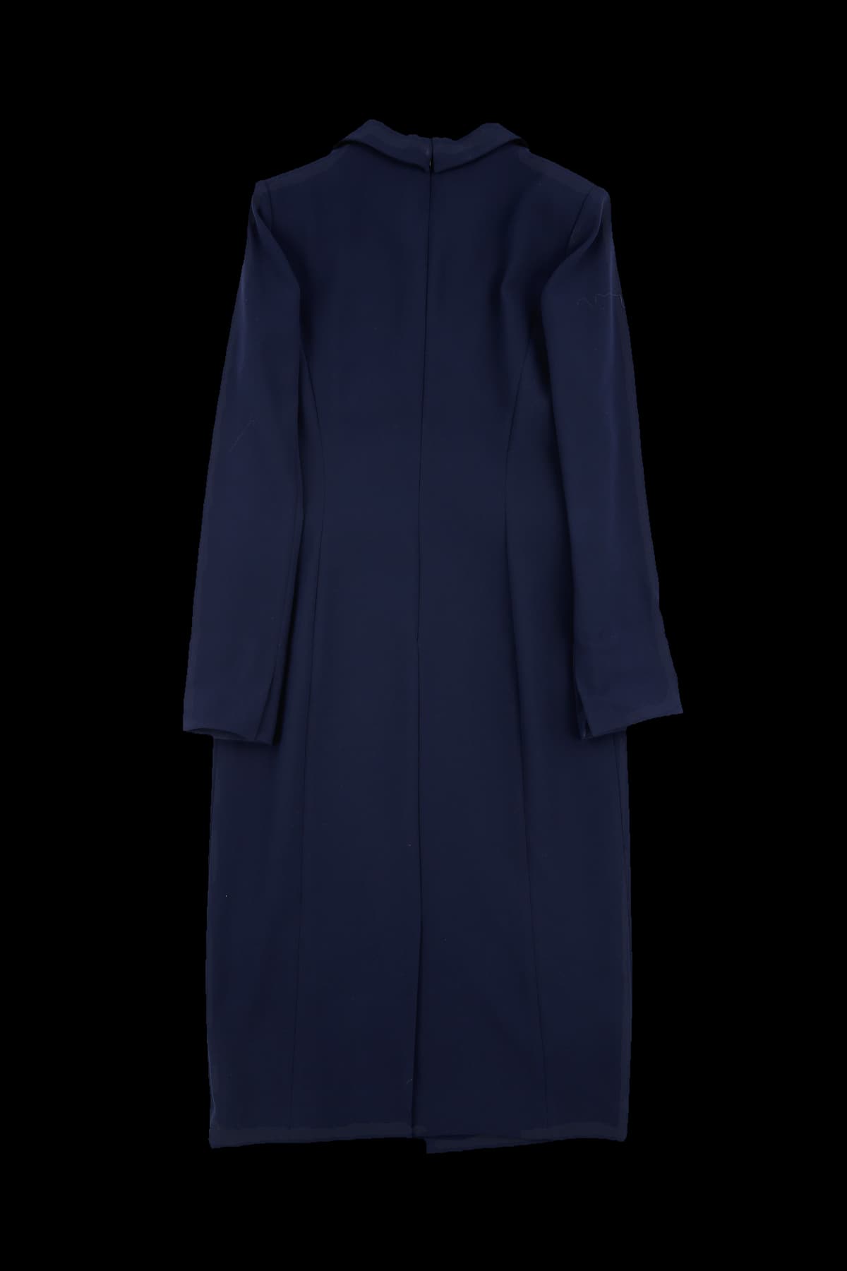 버튼 카라 원피스