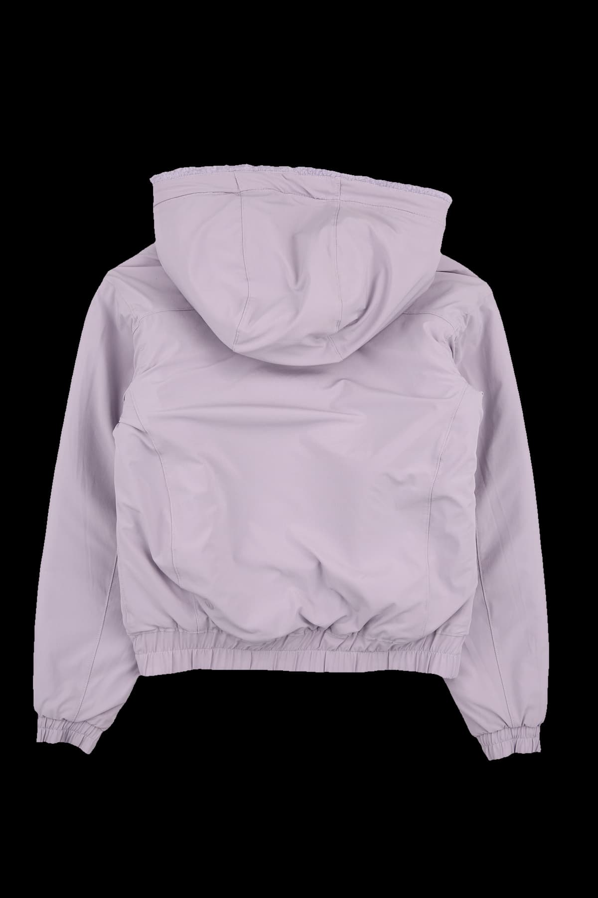 리버시블 양털 후드 집업