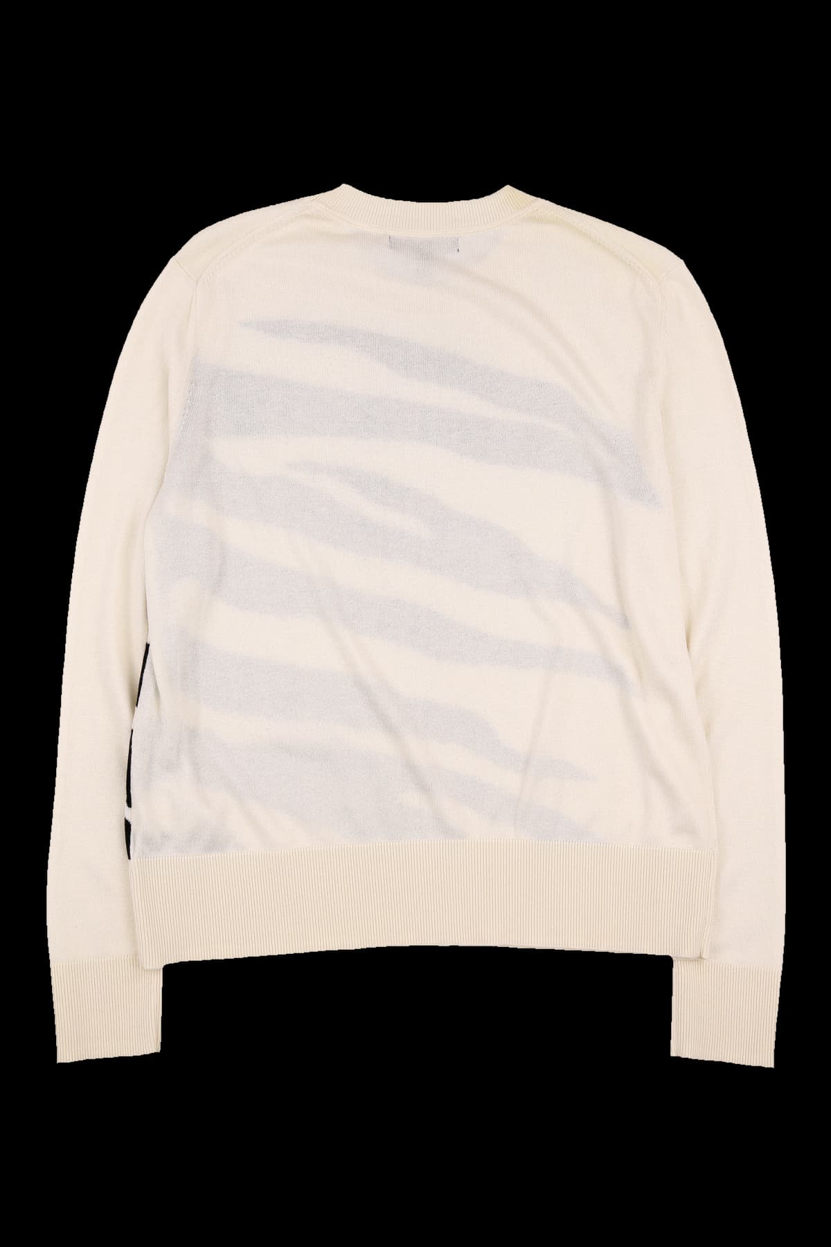 프린트 긴팔 니트