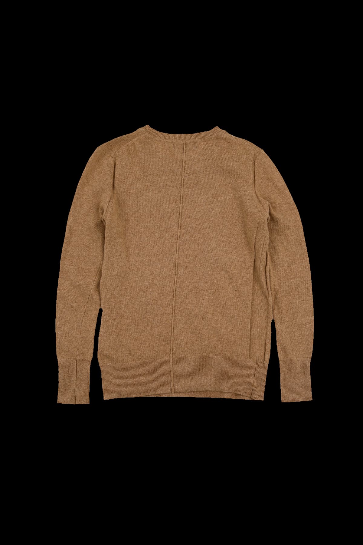 로고 자수 긴팔 니트