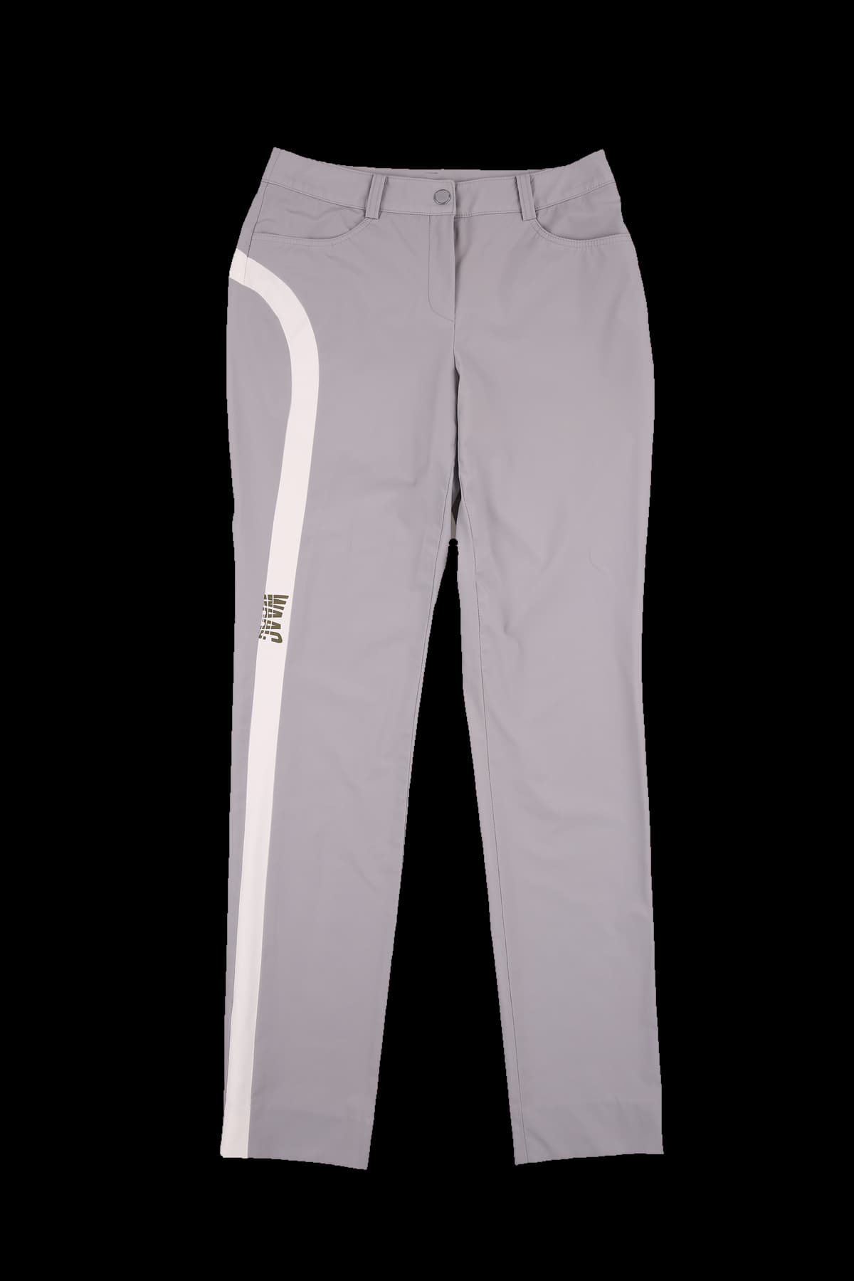 배색 라인 롱팬츠