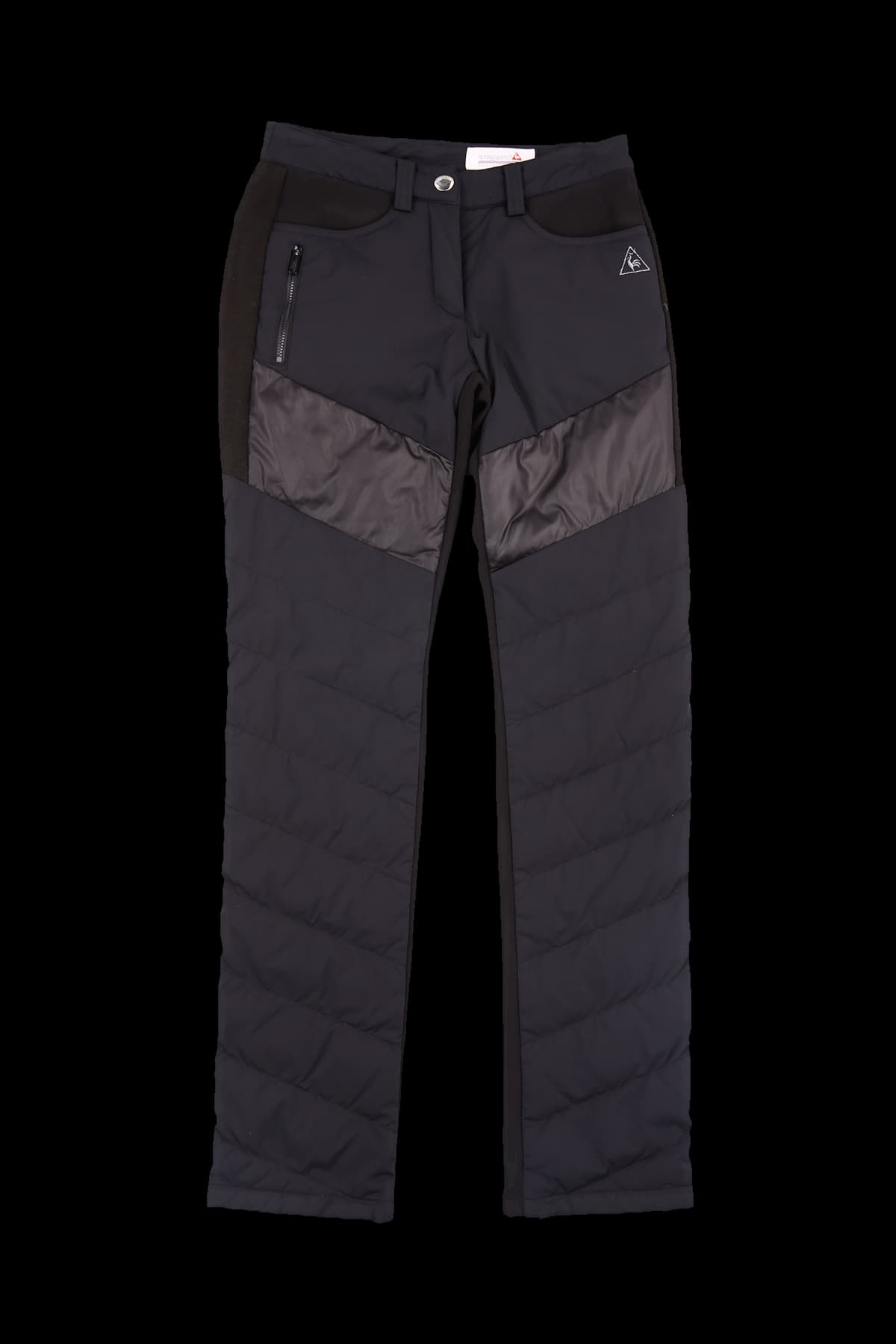 덕 다운 패딩 롱팬츠