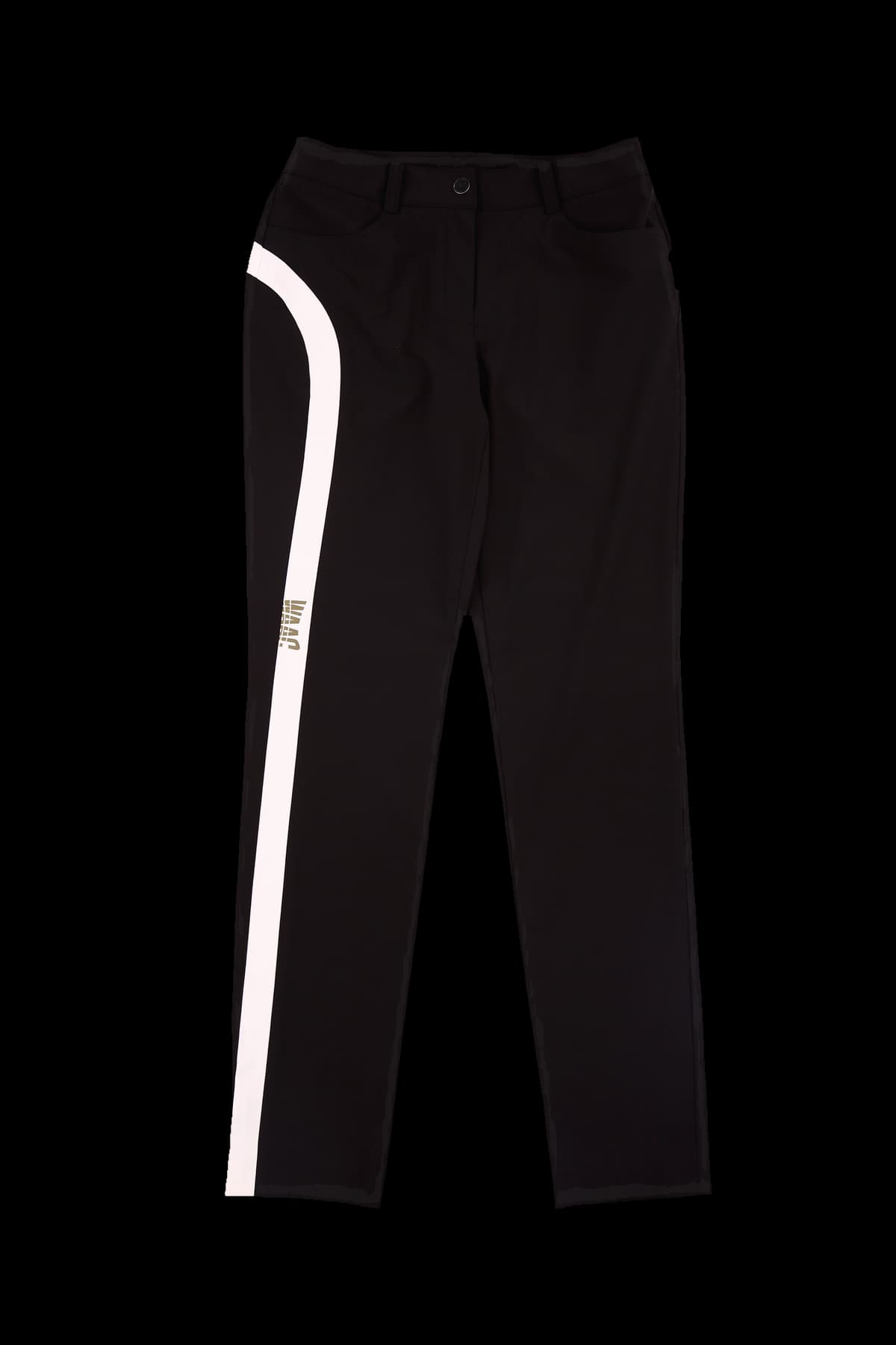 배색 라인 롱팬츠