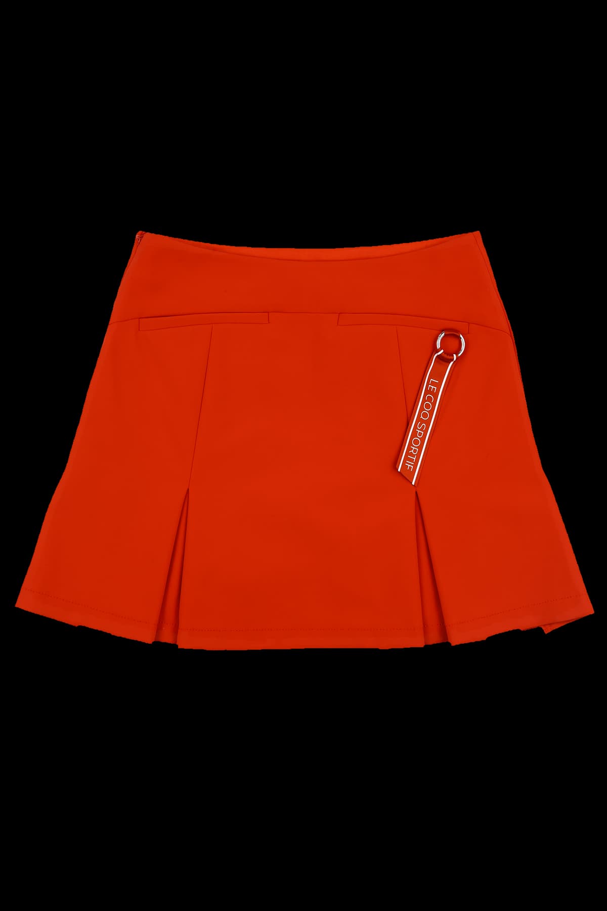 절개 라인 플리츠 스커트