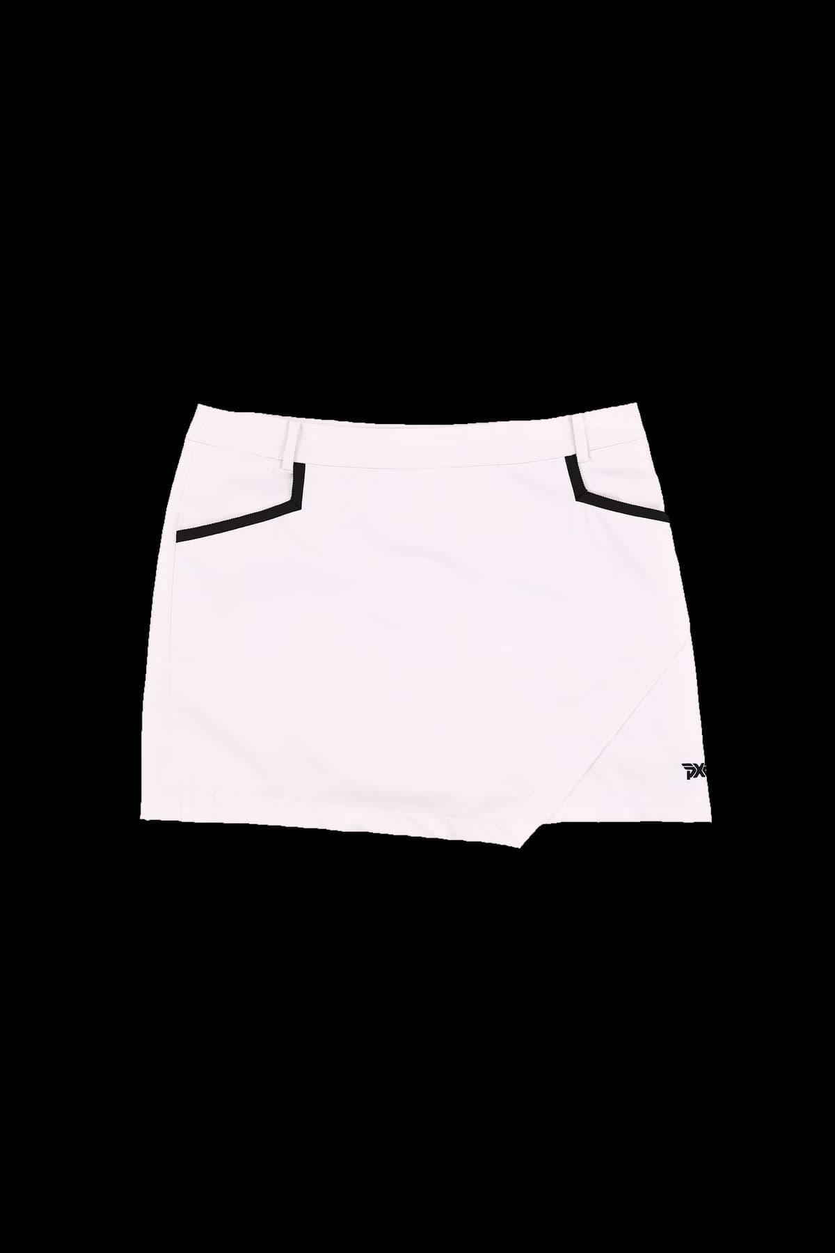 다이아고날컷 에이라인 스커트