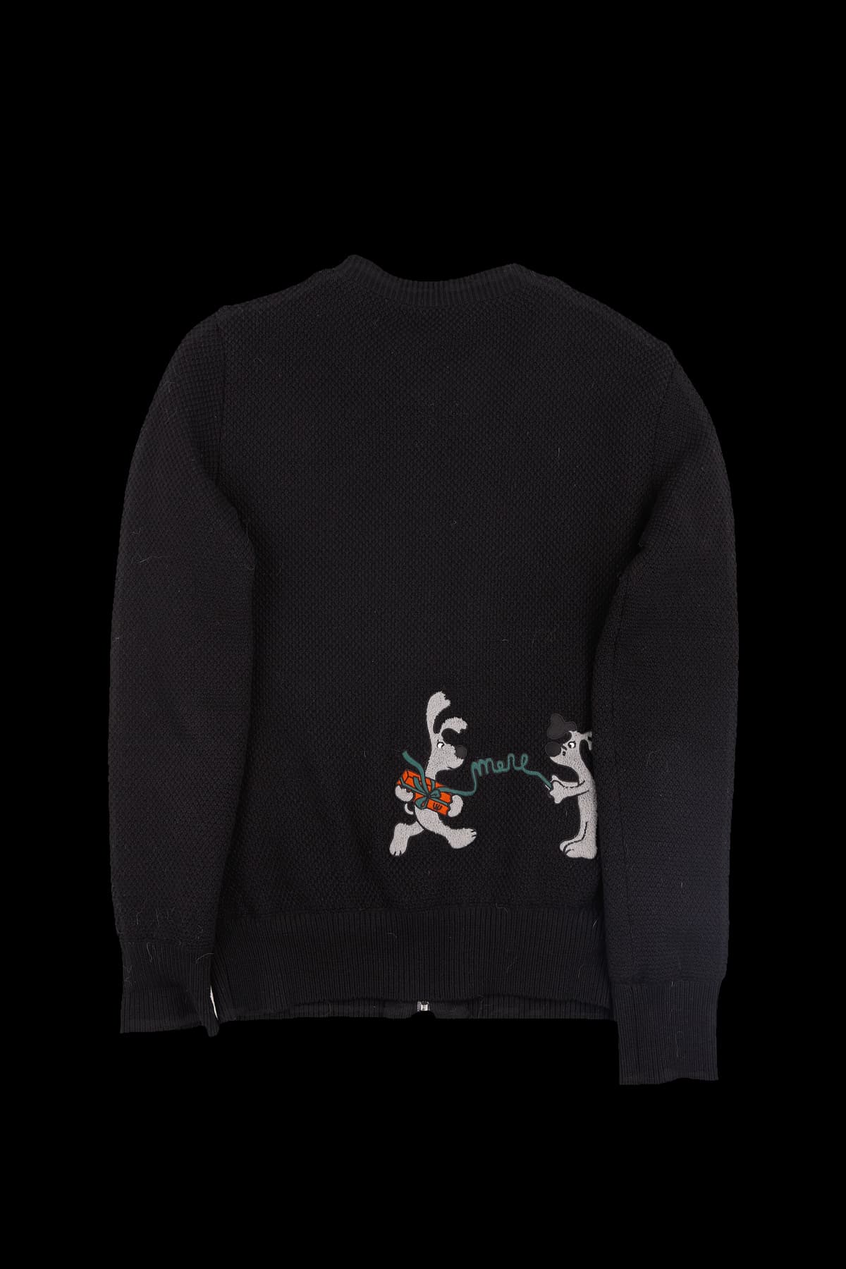 니트 퀄팅 점퍼