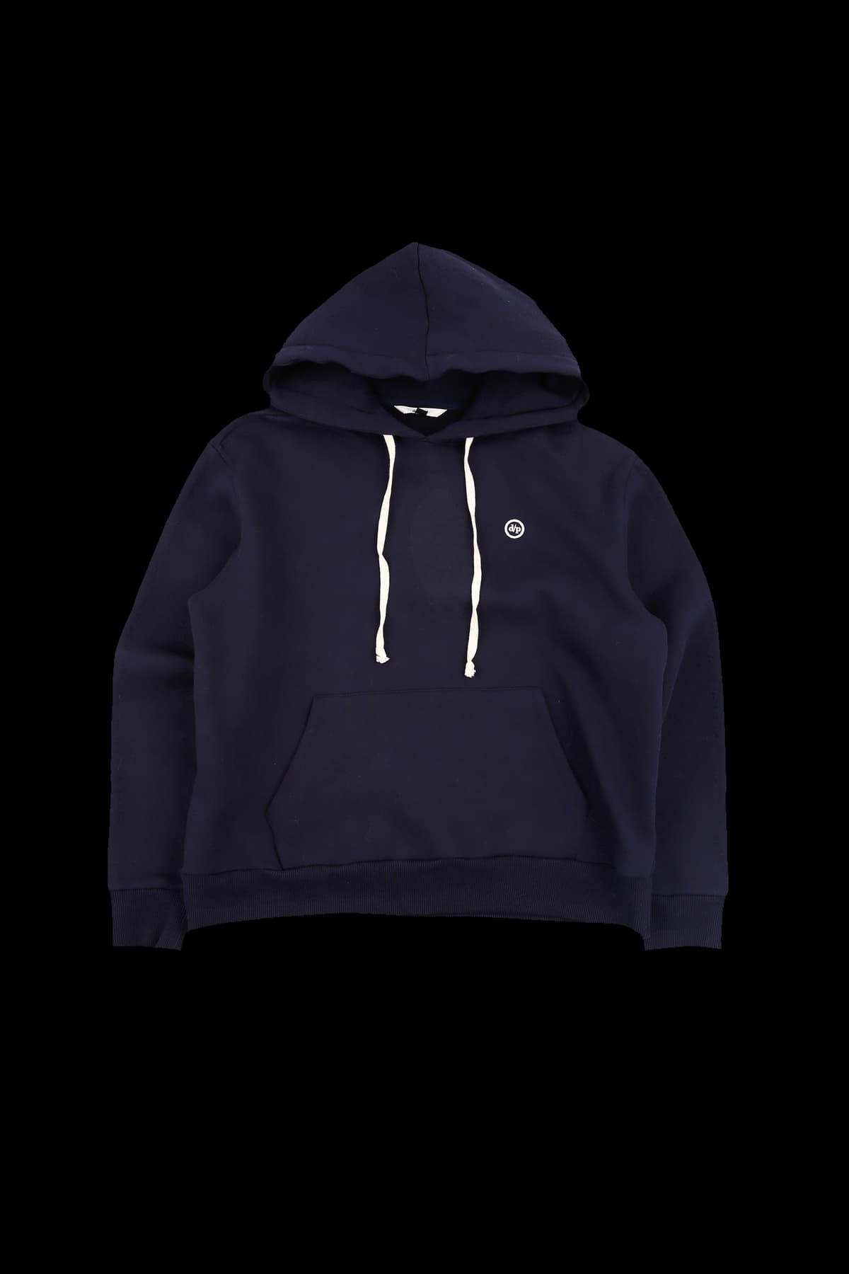 로고 기모 후드