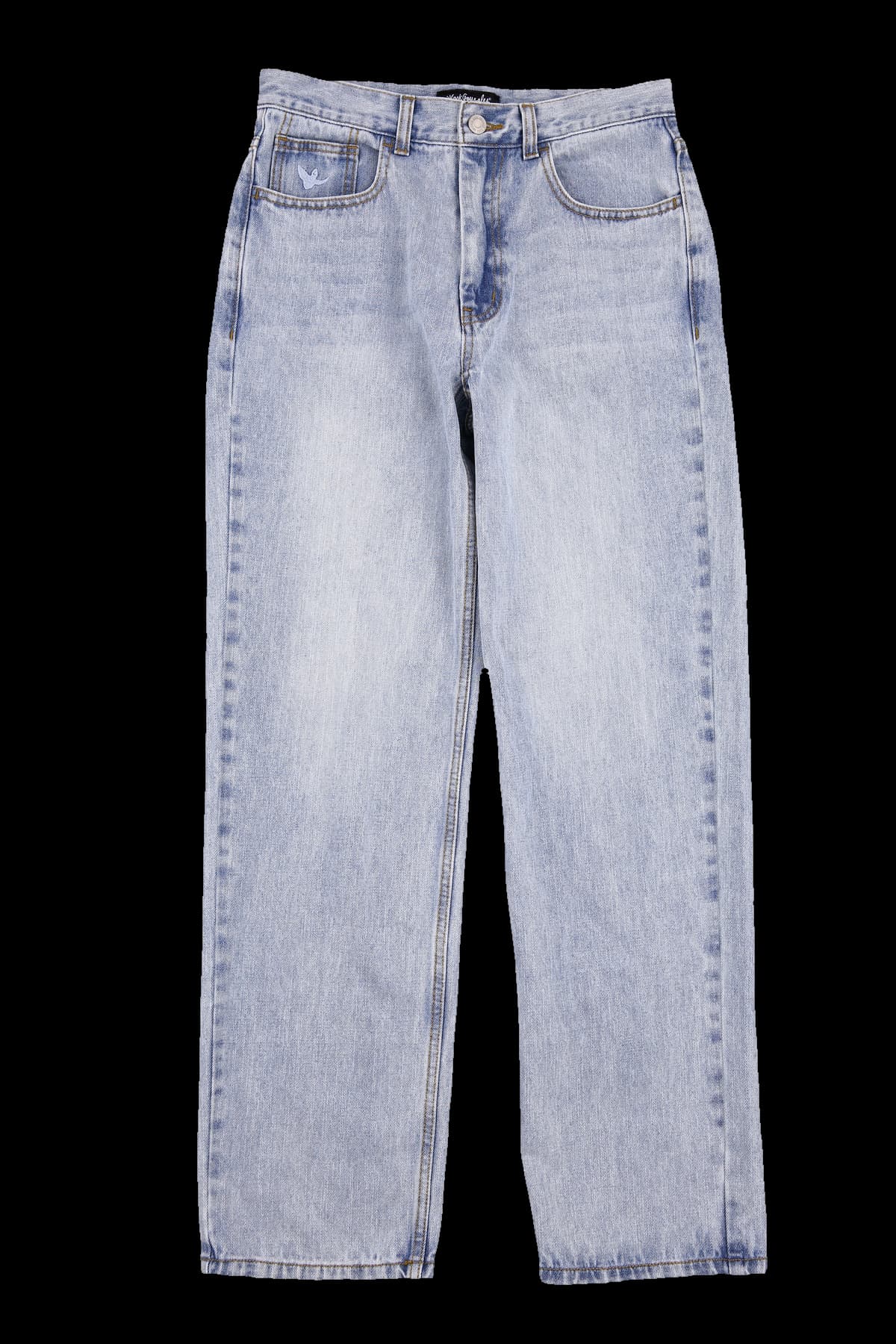 베이직 데님 롱팬츠