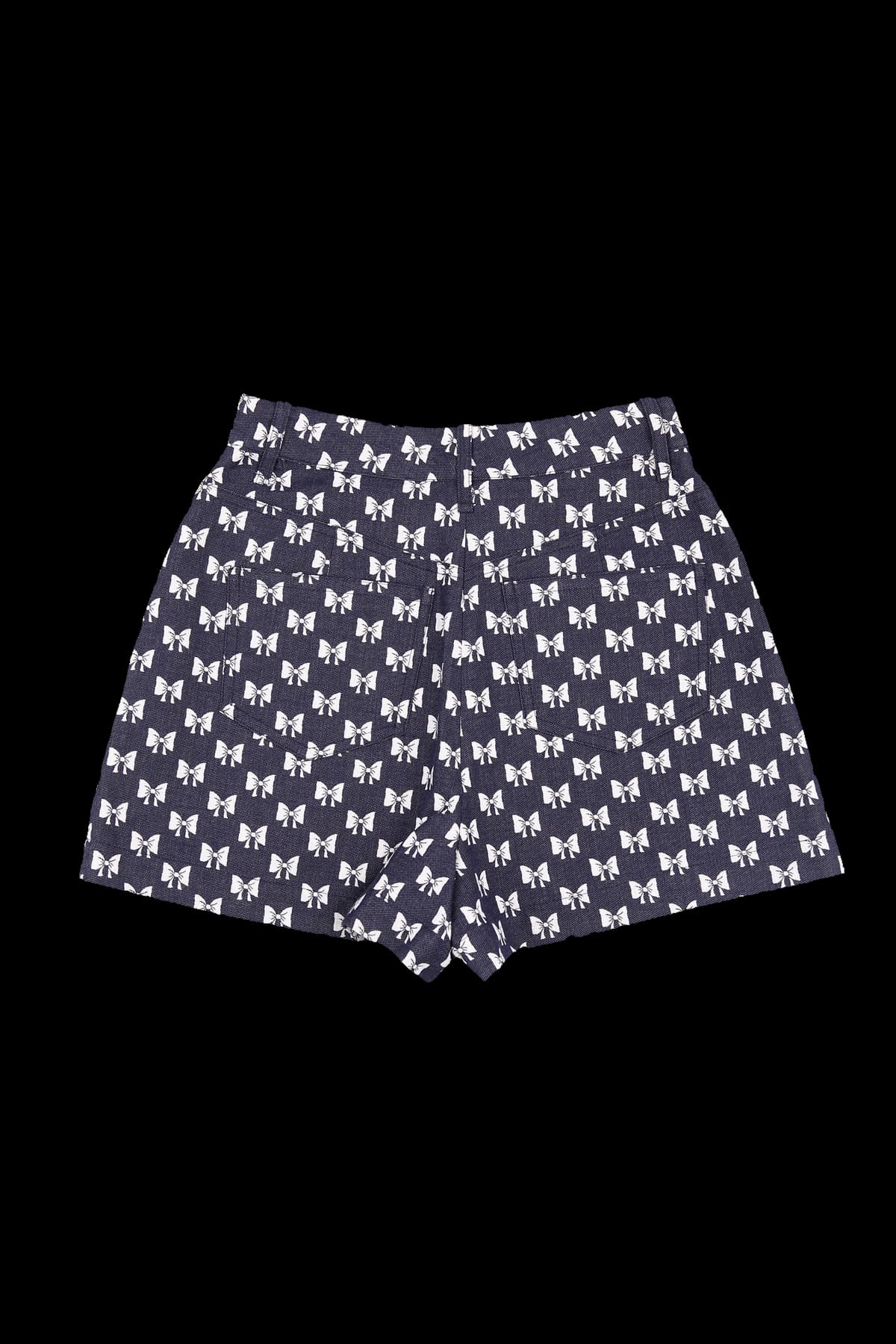 리본 패턴 반바지