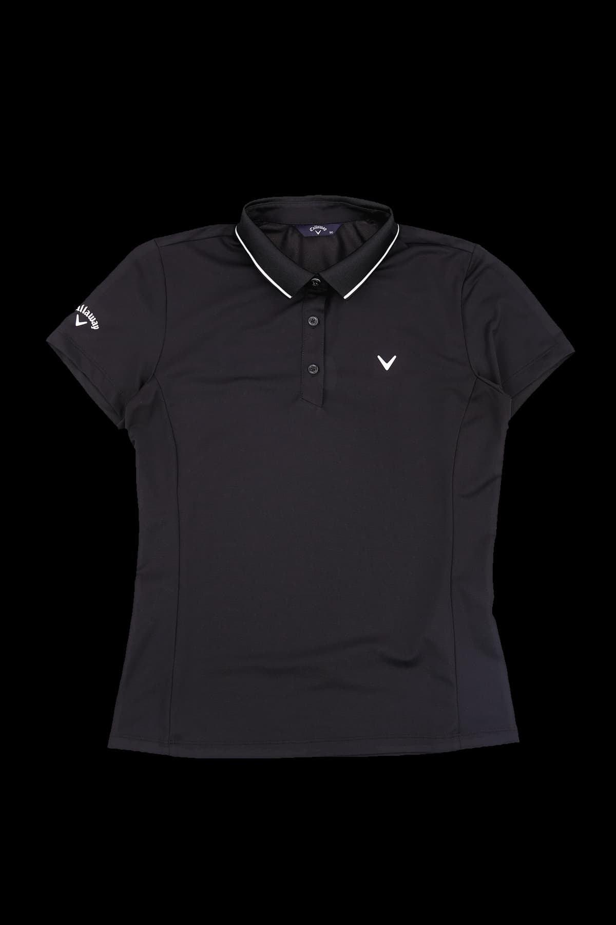 로고 반팔 카라티