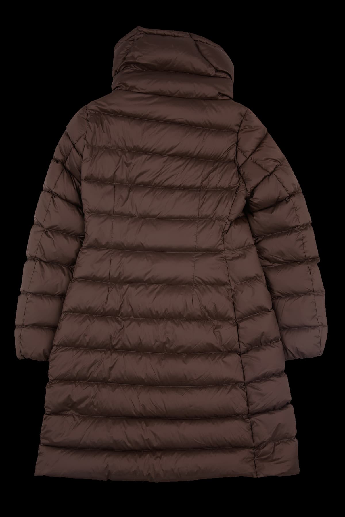 사선 집업 롱 점퍼