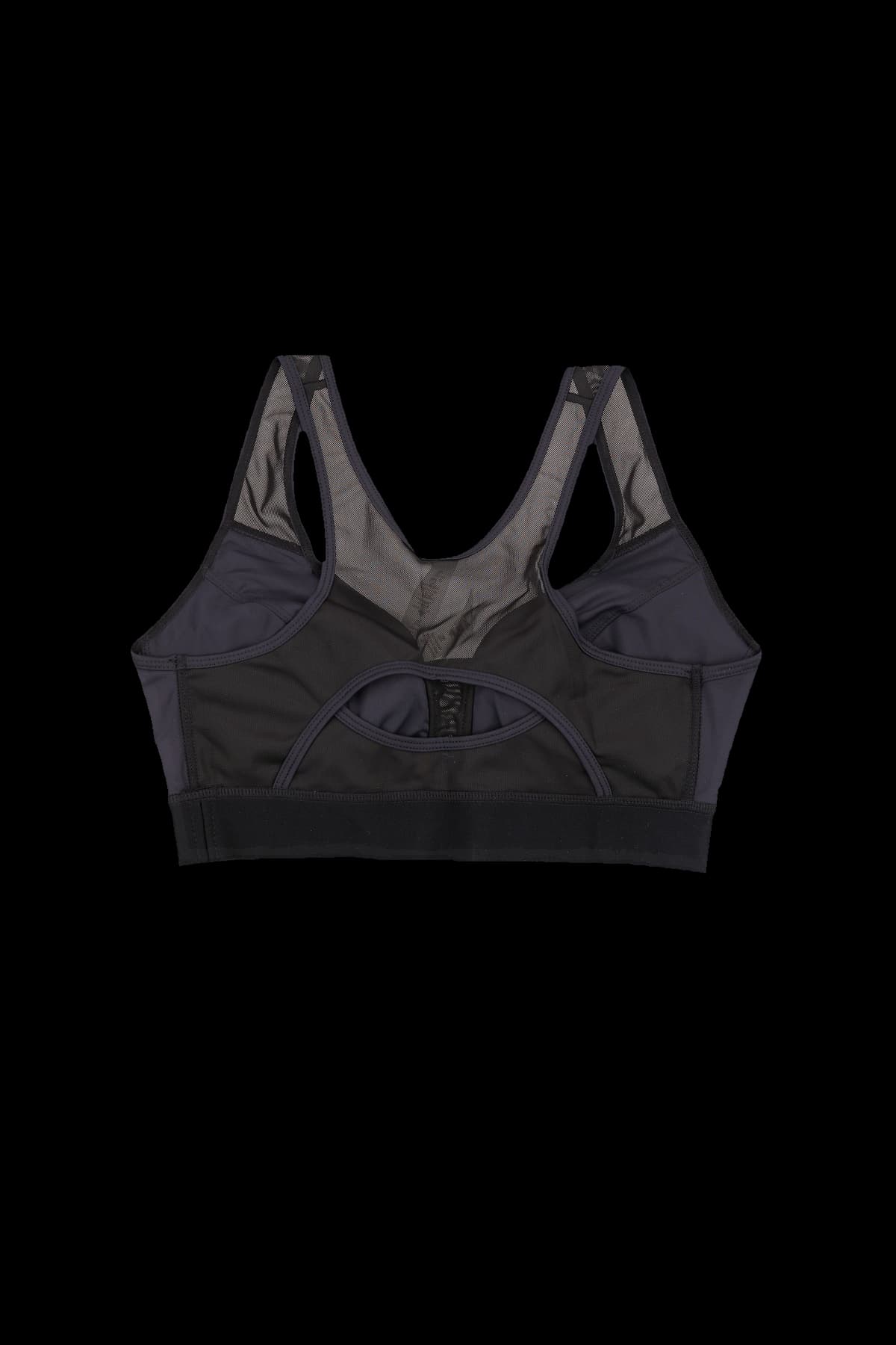 메쉬 스포츠 브라 탑