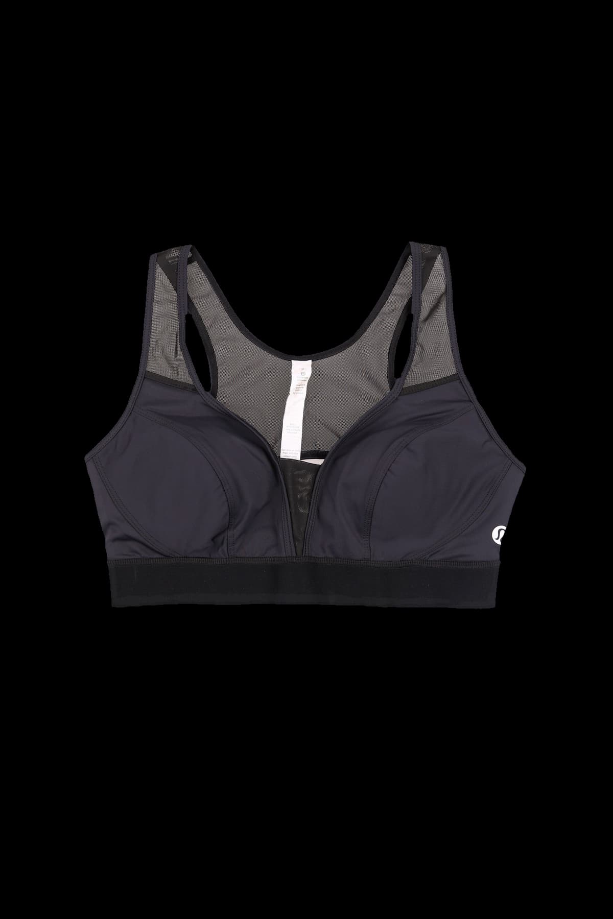 메쉬 스포츠 브라 탑