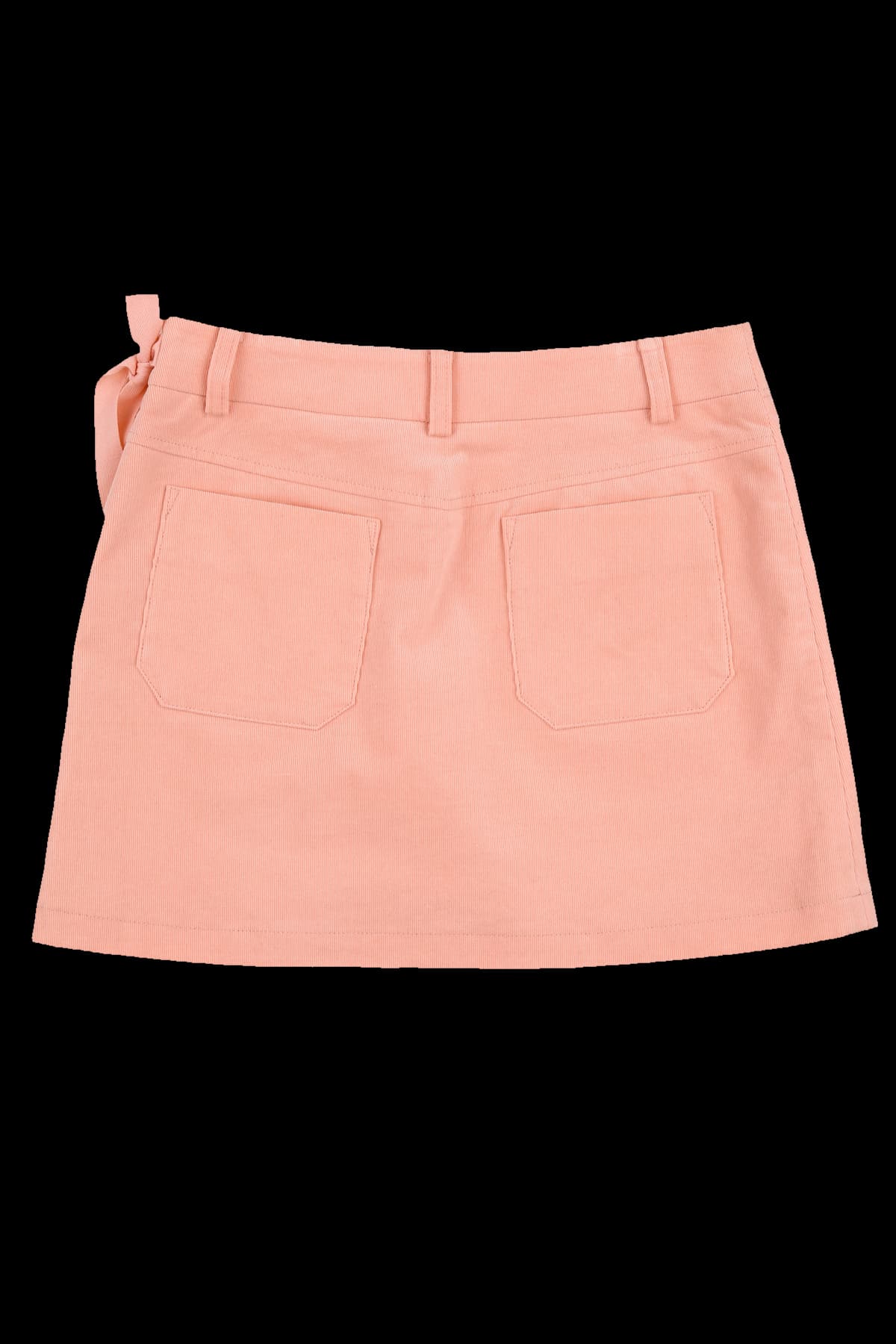 사이드 리본 스커트