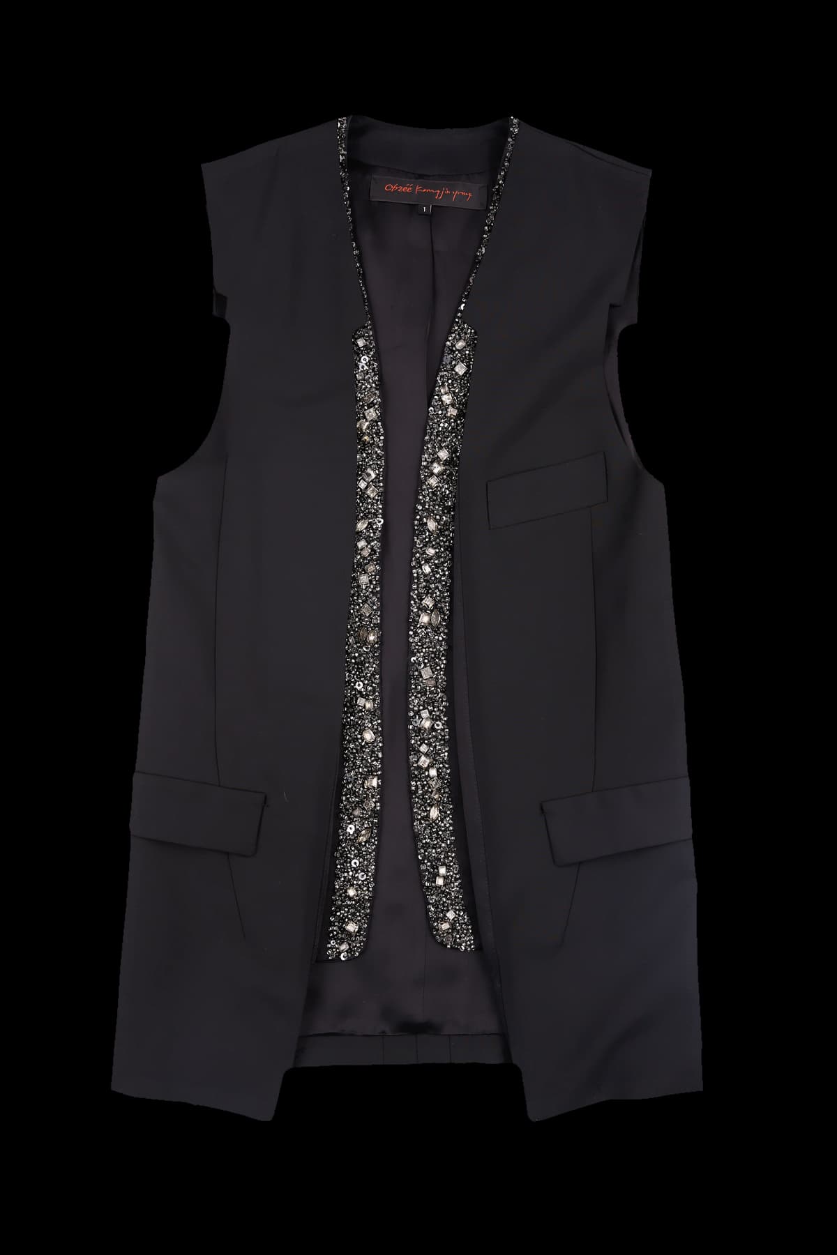 페이크 포켓 베스트